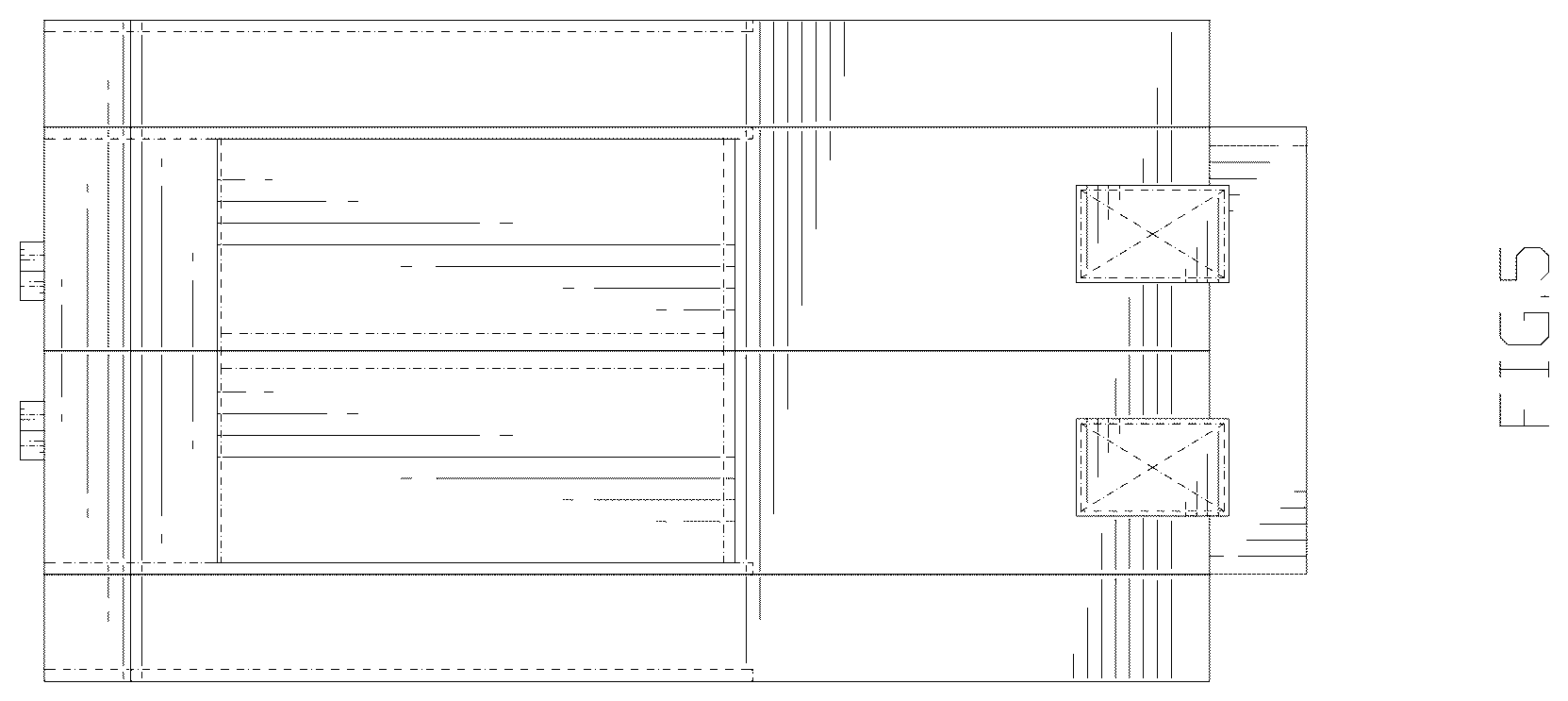 Patent USD1044316 Figure 5 – Folding bed