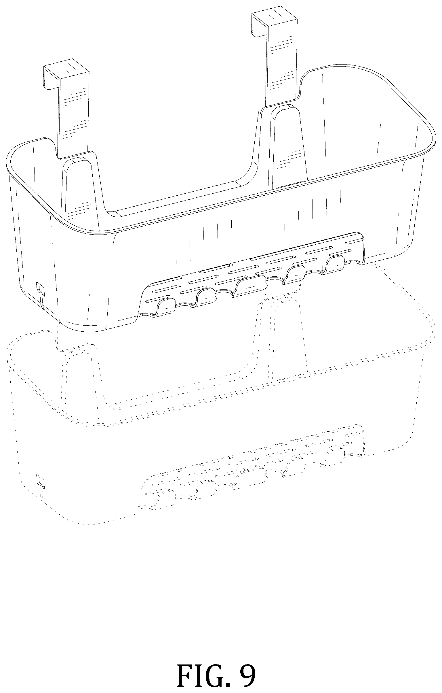 Patent USD1044319 Figure 9 – Kitchen and bathroom storage set