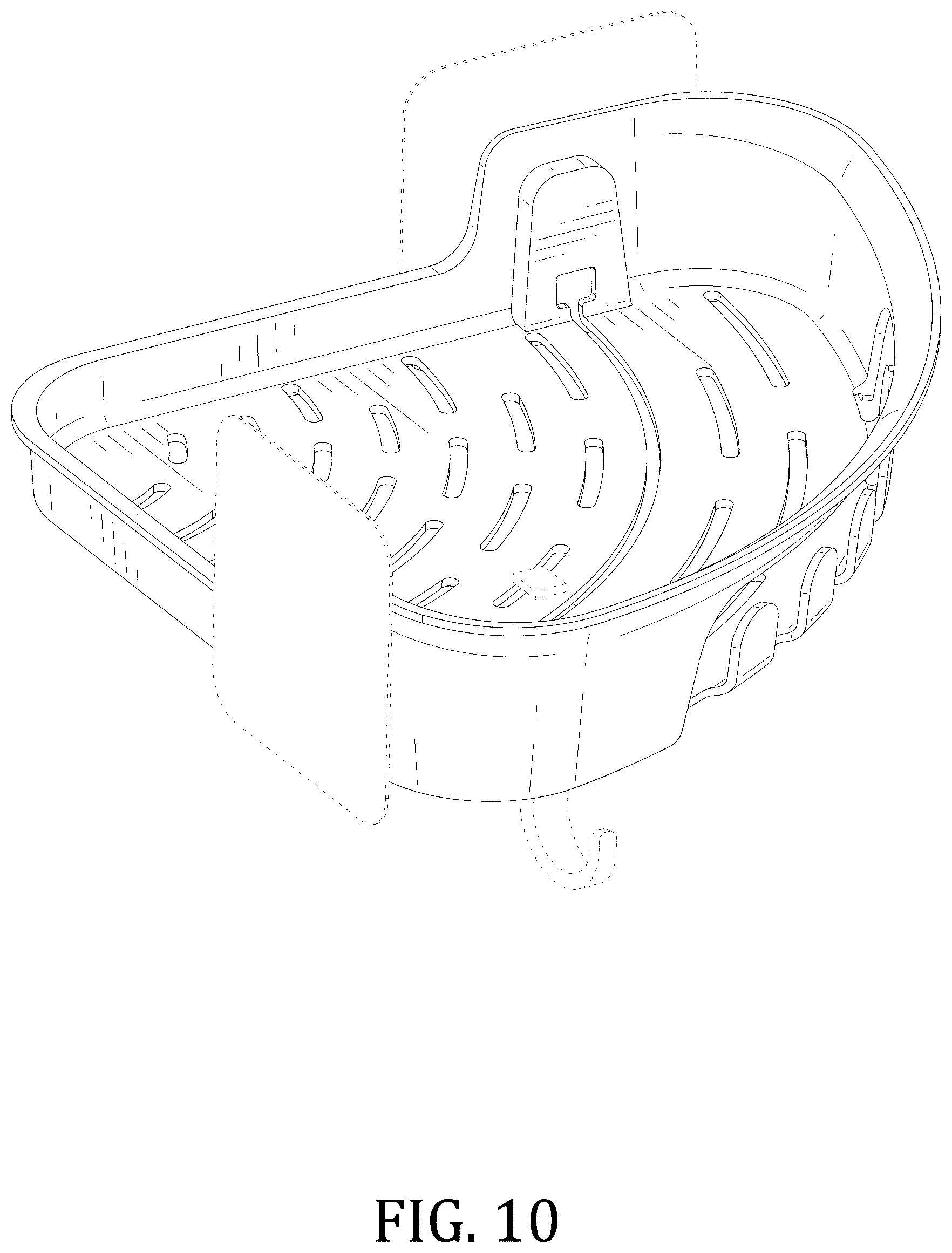 Patent USD1044319 Figure 10 – Kitchen and bathroom storage set