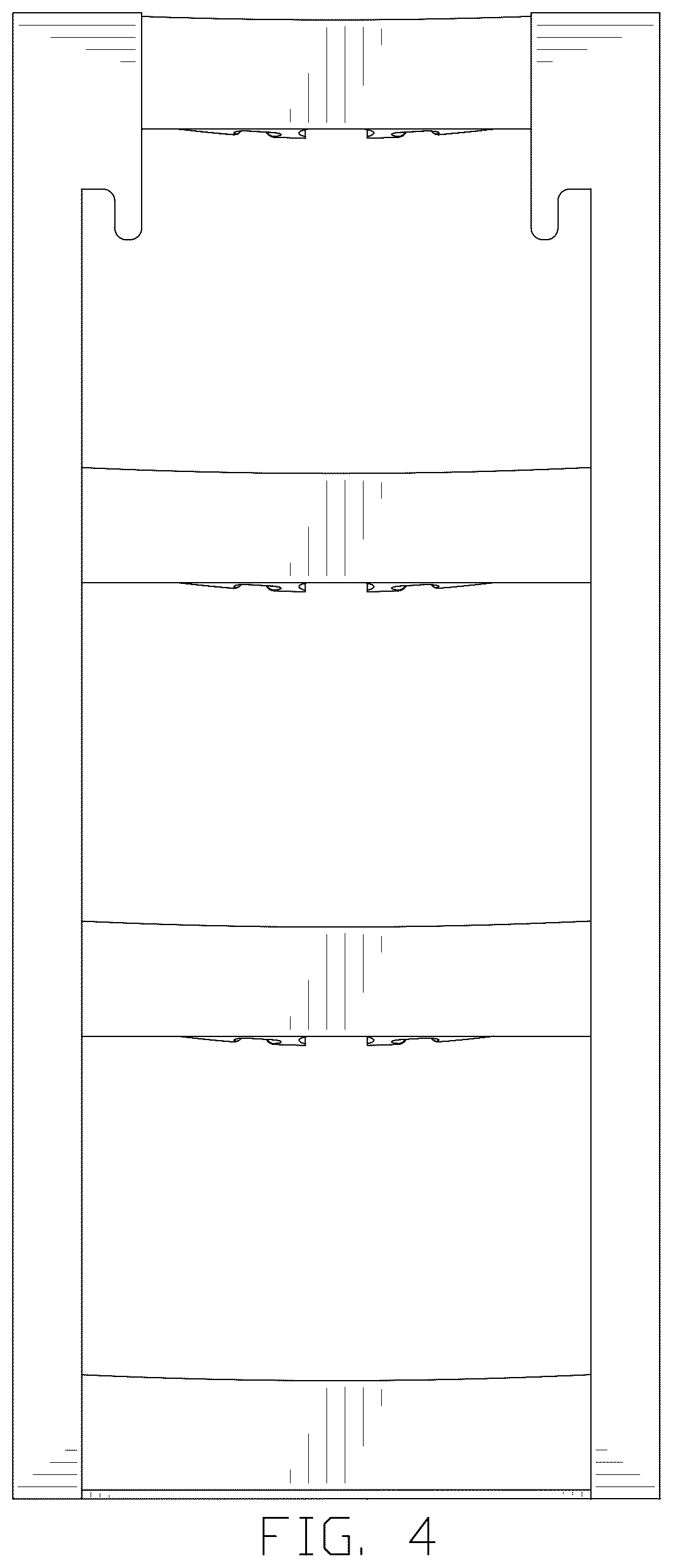 Patent USD1044321 Figure 4 – Storage rack