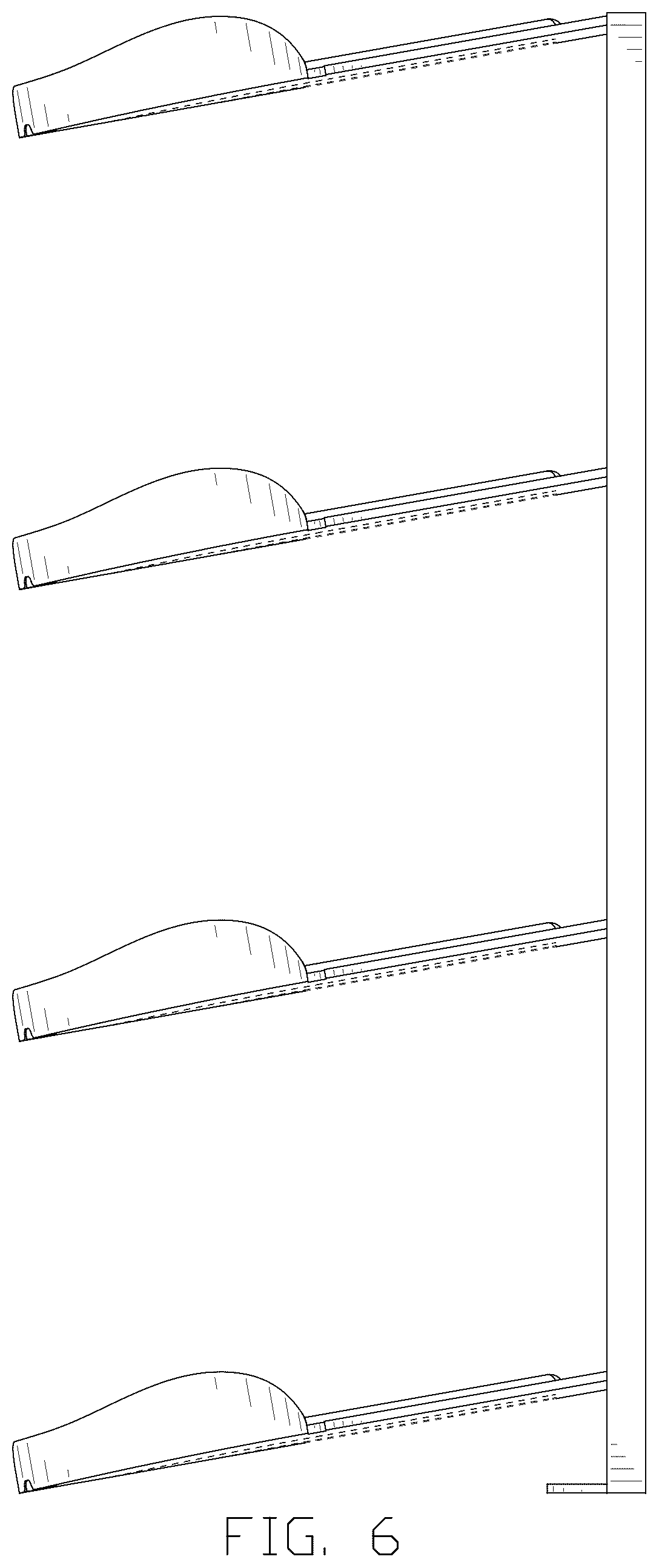 Patent USD1044321 Figure 6 – Storage rack