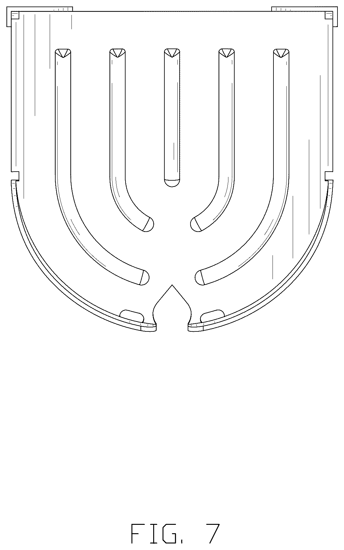 Patent USD1044321 Figure 7 – Storage rack