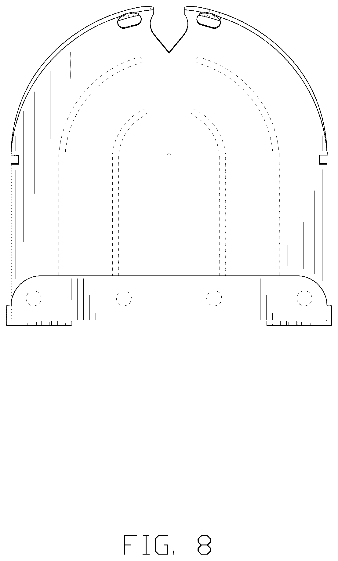 Patent USD1044321 Figure 8 – Storage rack