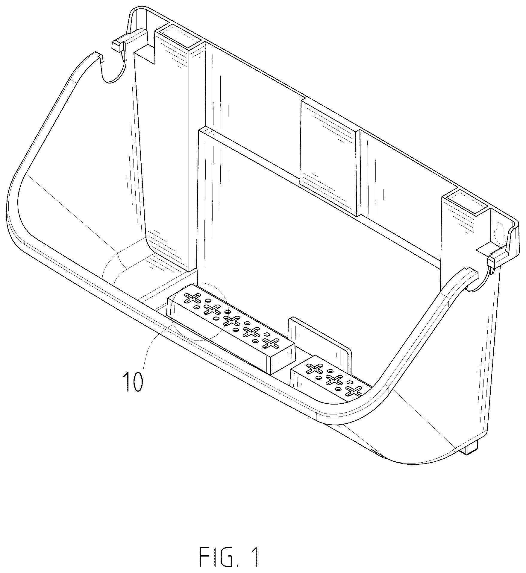 Patent USD1044322 Figure 1 – Flower pot