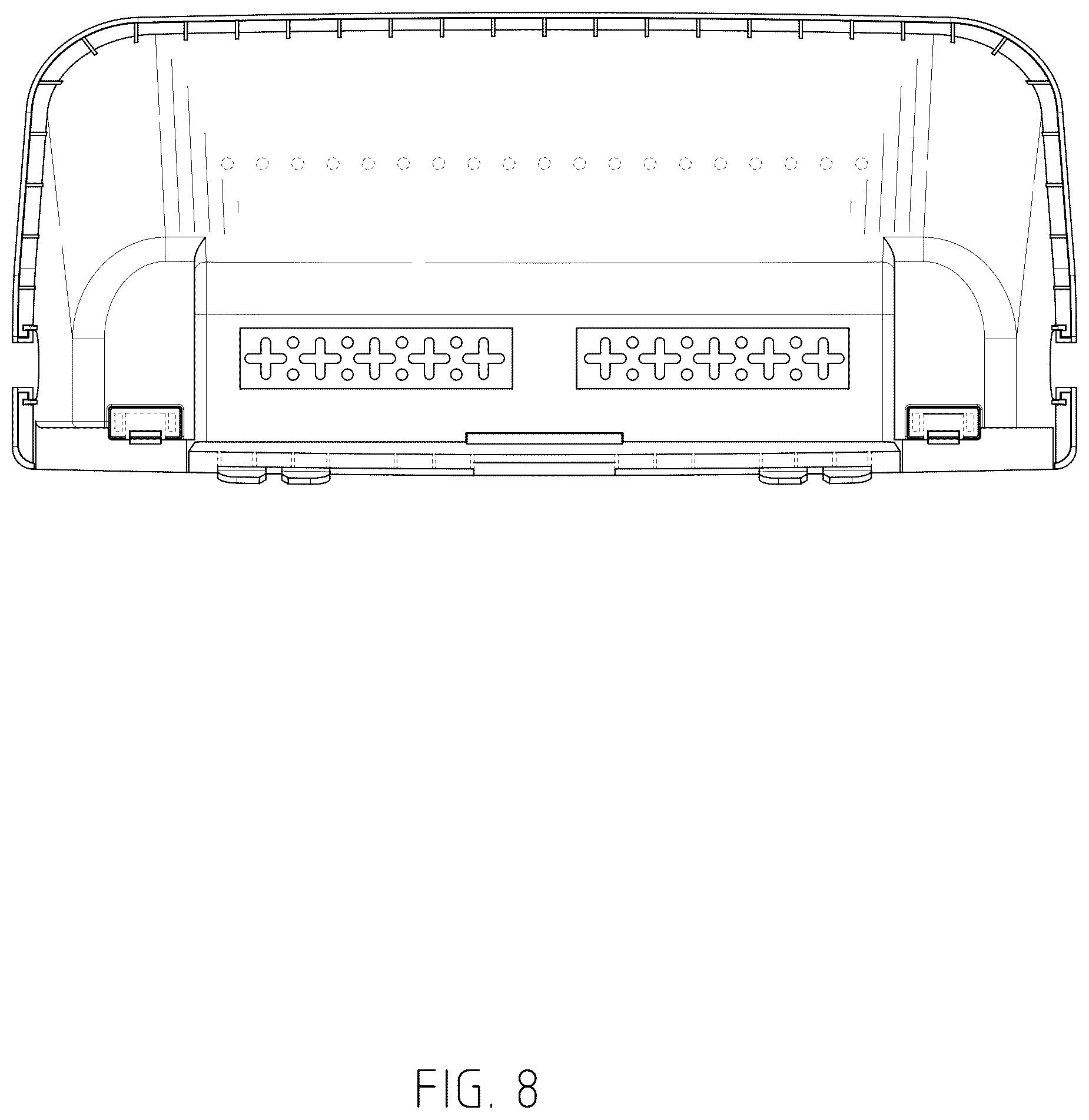 Patent USD1044322 Figure 8 – Flower pot