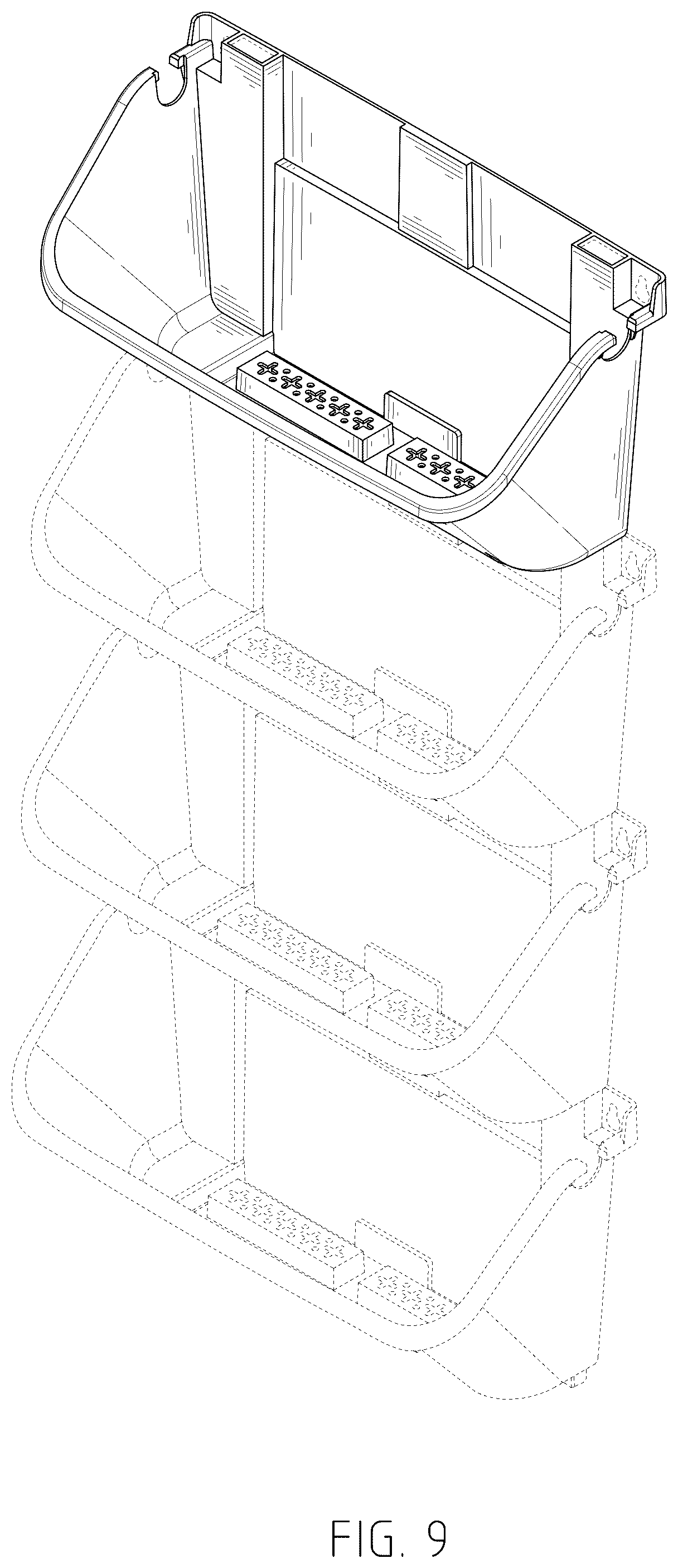 Patent USD1044322 Figure 9 – Flower pot