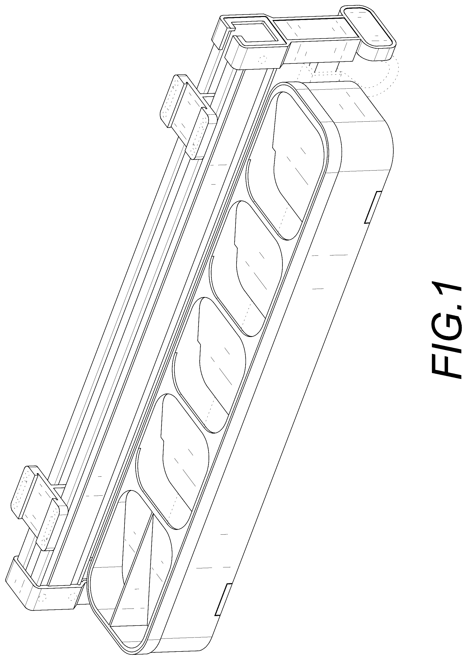 Patent USD1044323 Figure 1 – Pot cover rack