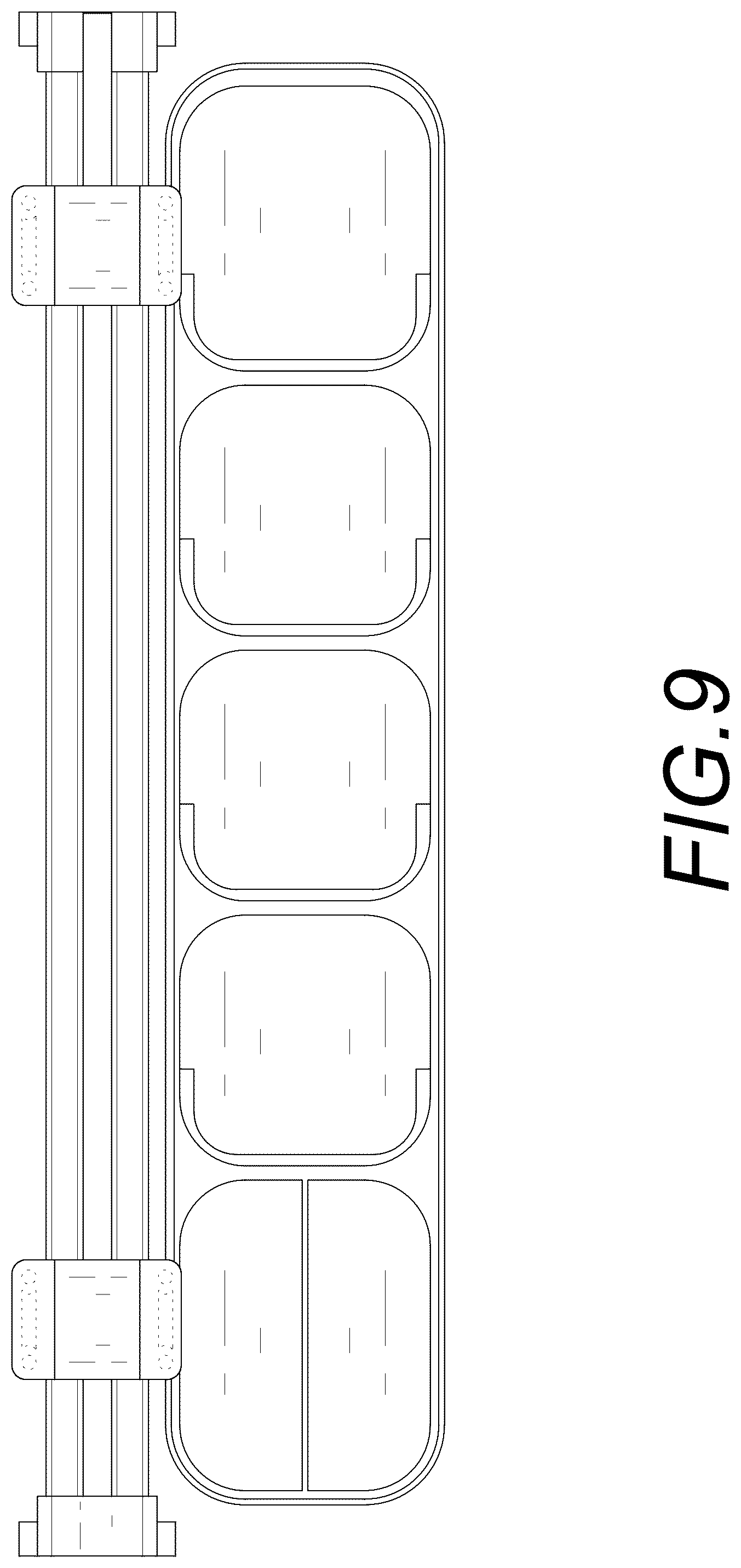 Patent USD1044323 Figure 9 – Pot cover rack