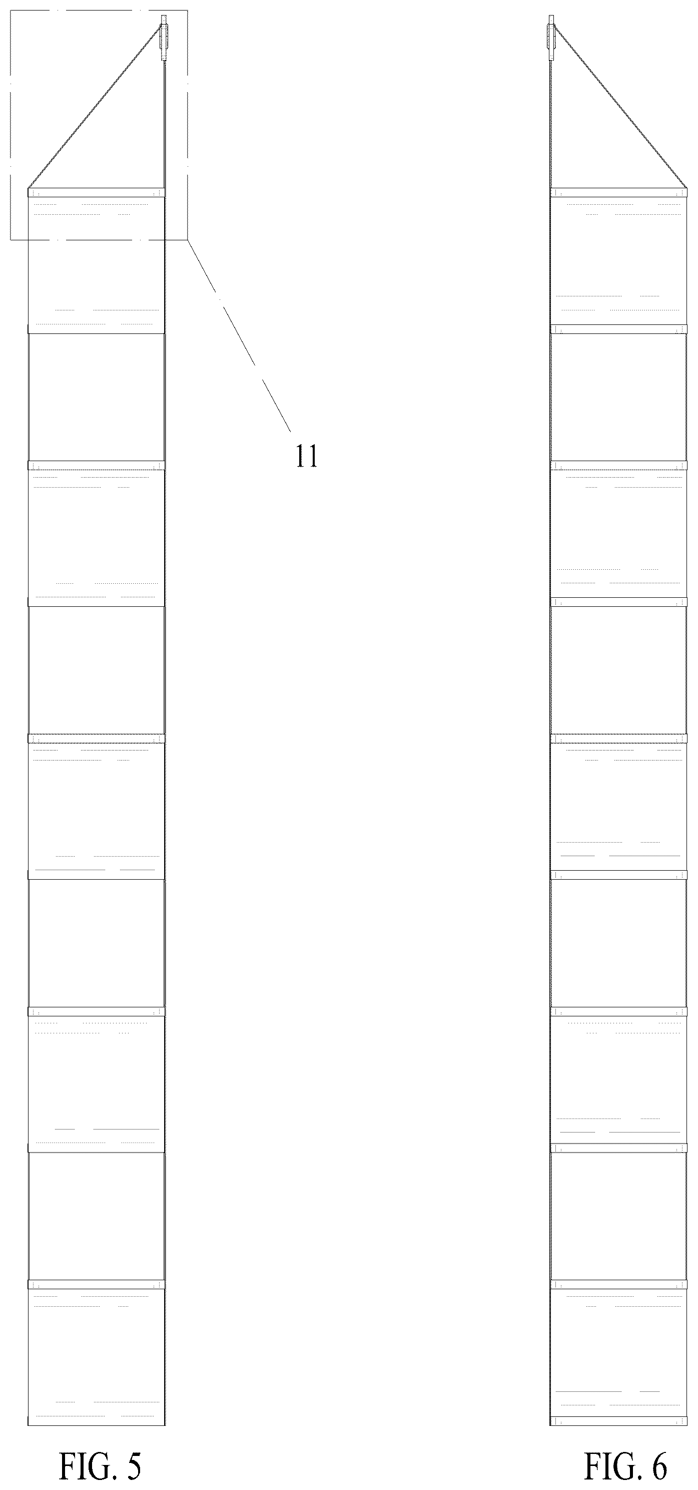 Patent USD1044324 Figure 4 – Storage rack