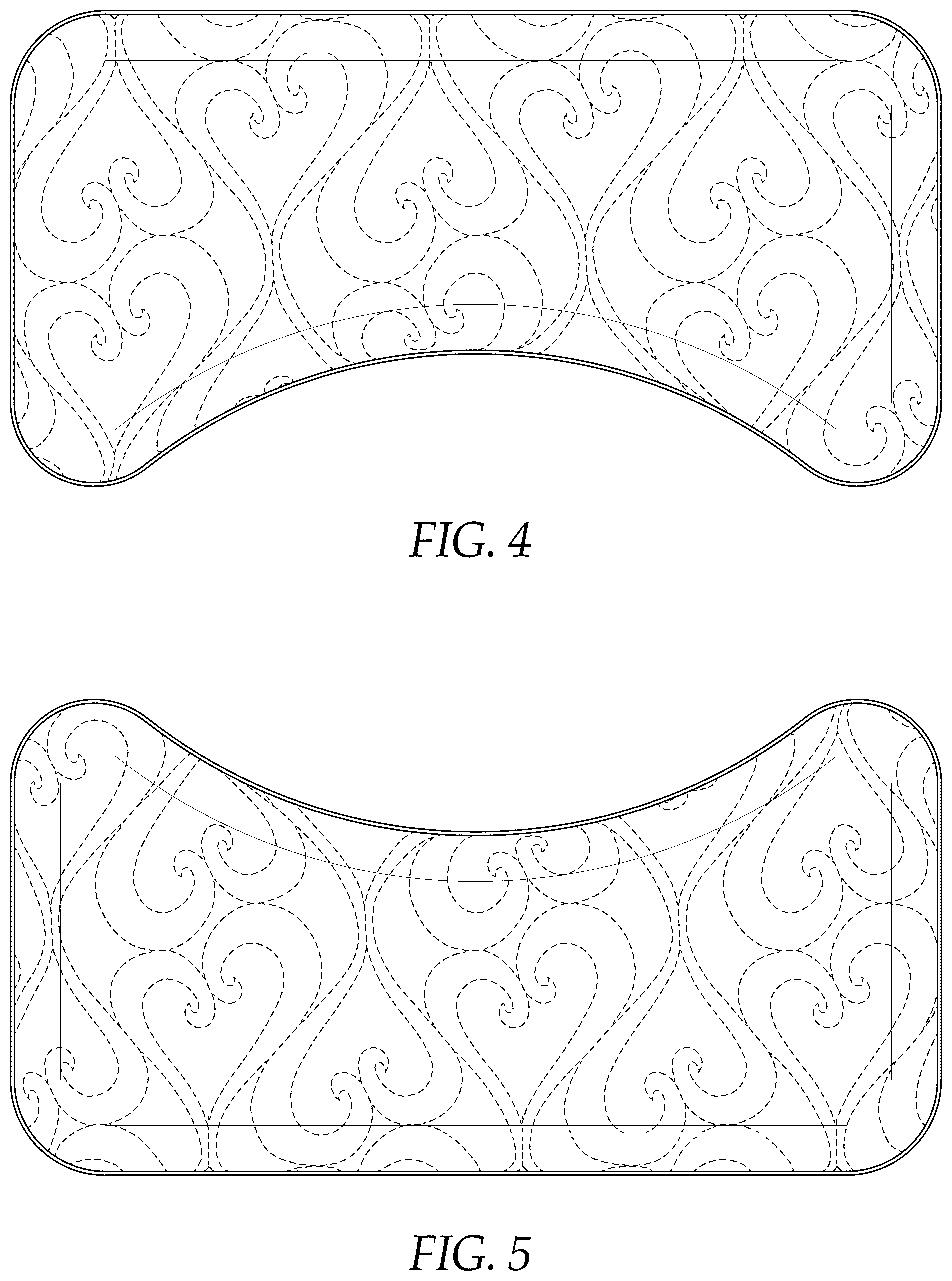 Patent USD1044332 Figure 3 – Pillow
