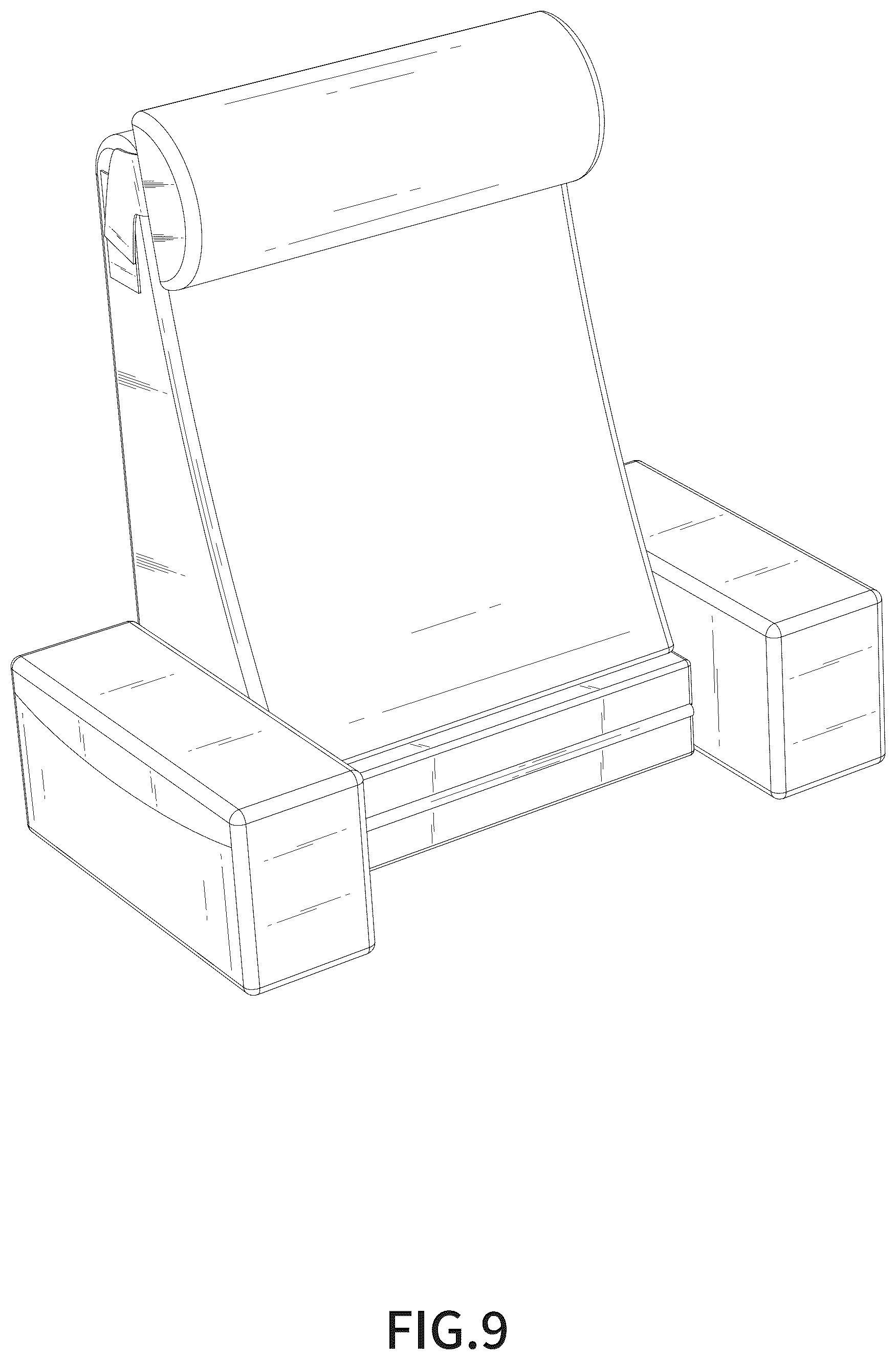 Patent USD1044333 Figure 9 – Reading pillow
