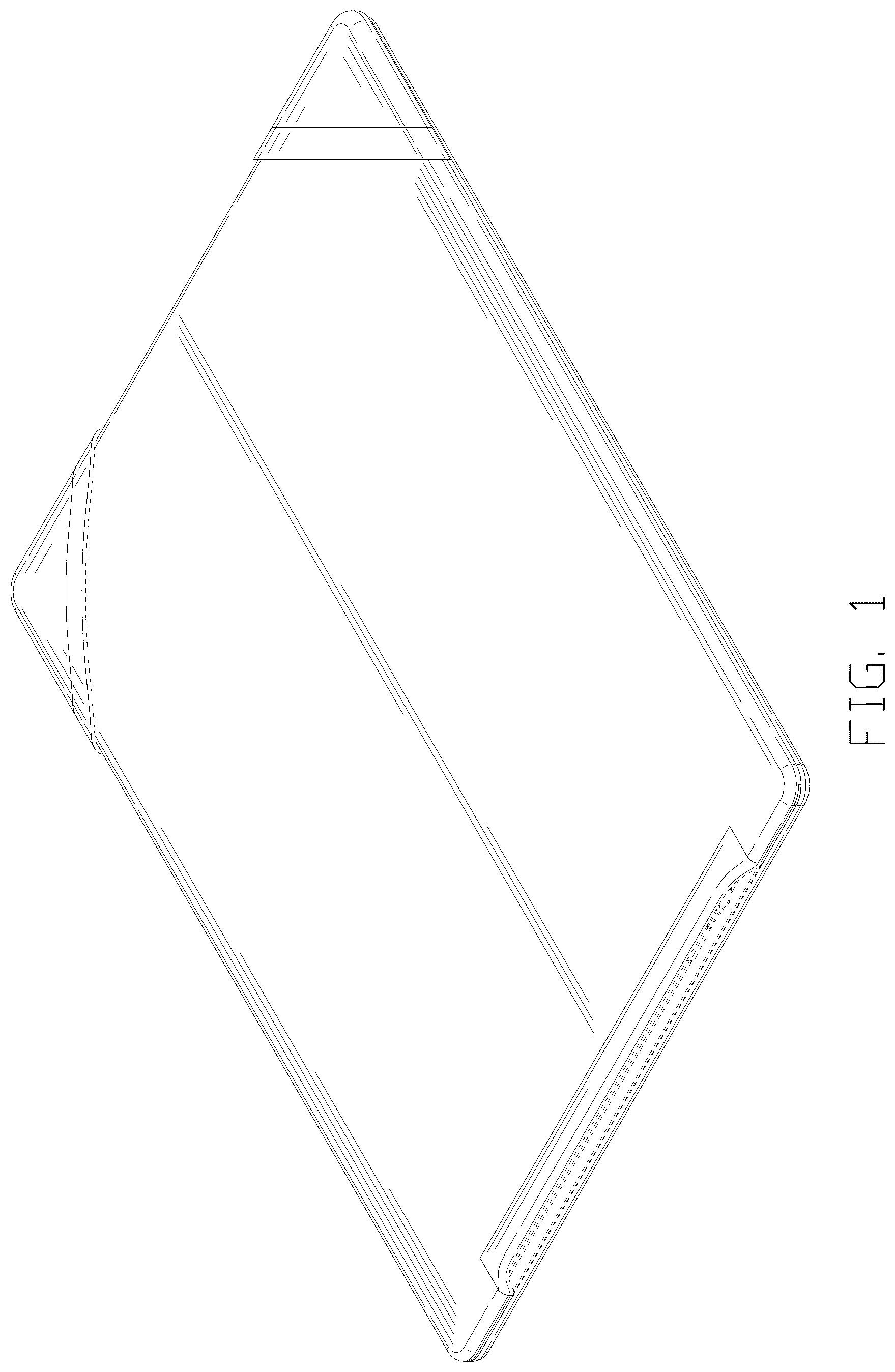 Patent USD1044334 Figure 1 – Quilt cover