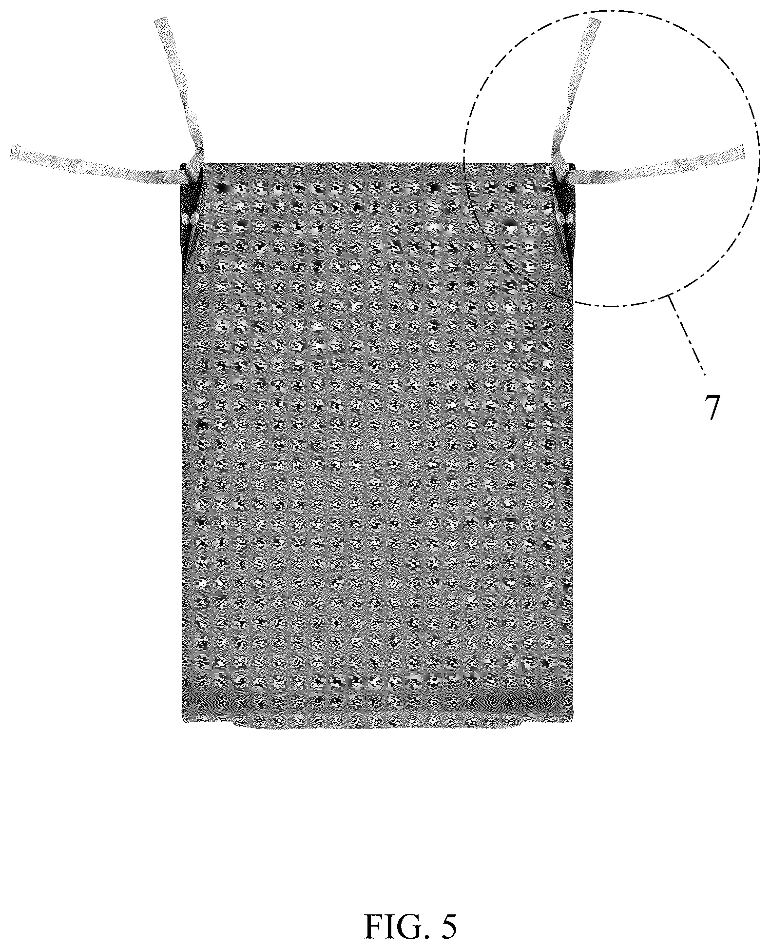 Patent USD1044335 Figure 5 – Quilt cover