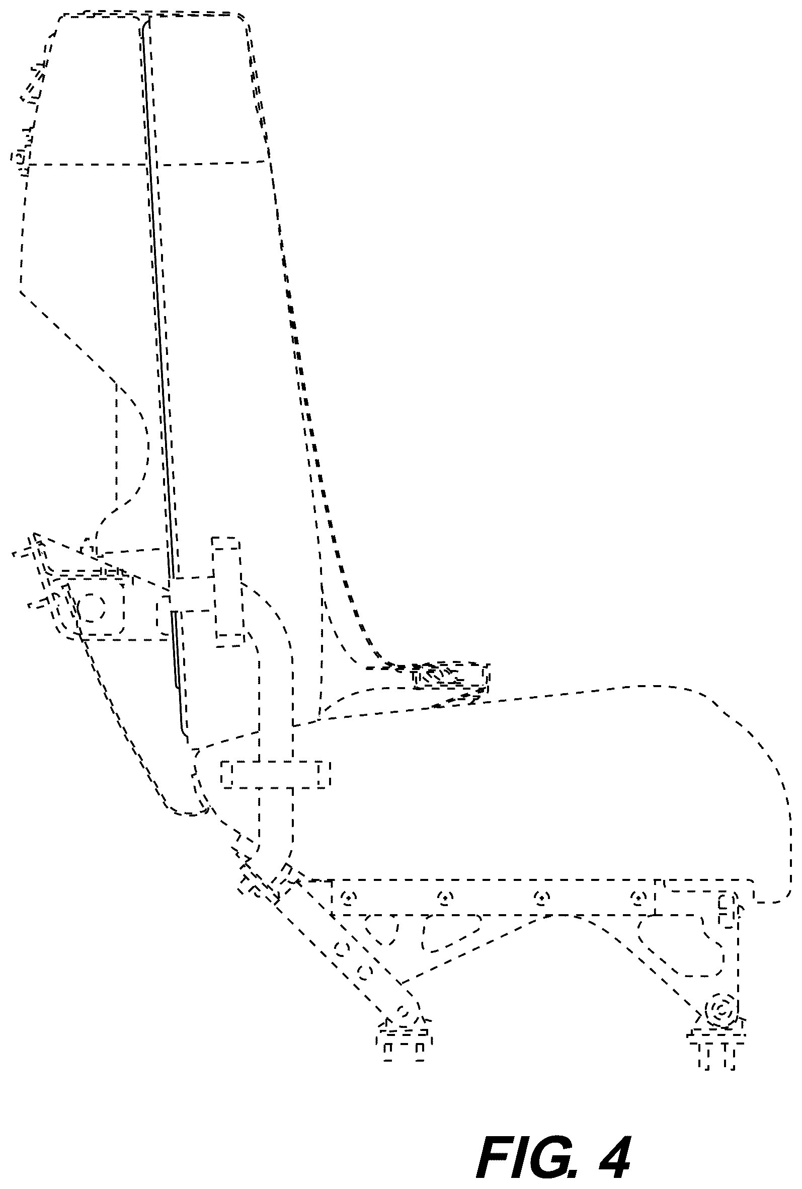 Patent USD1044336 Figure 4 – Fold over seat mat