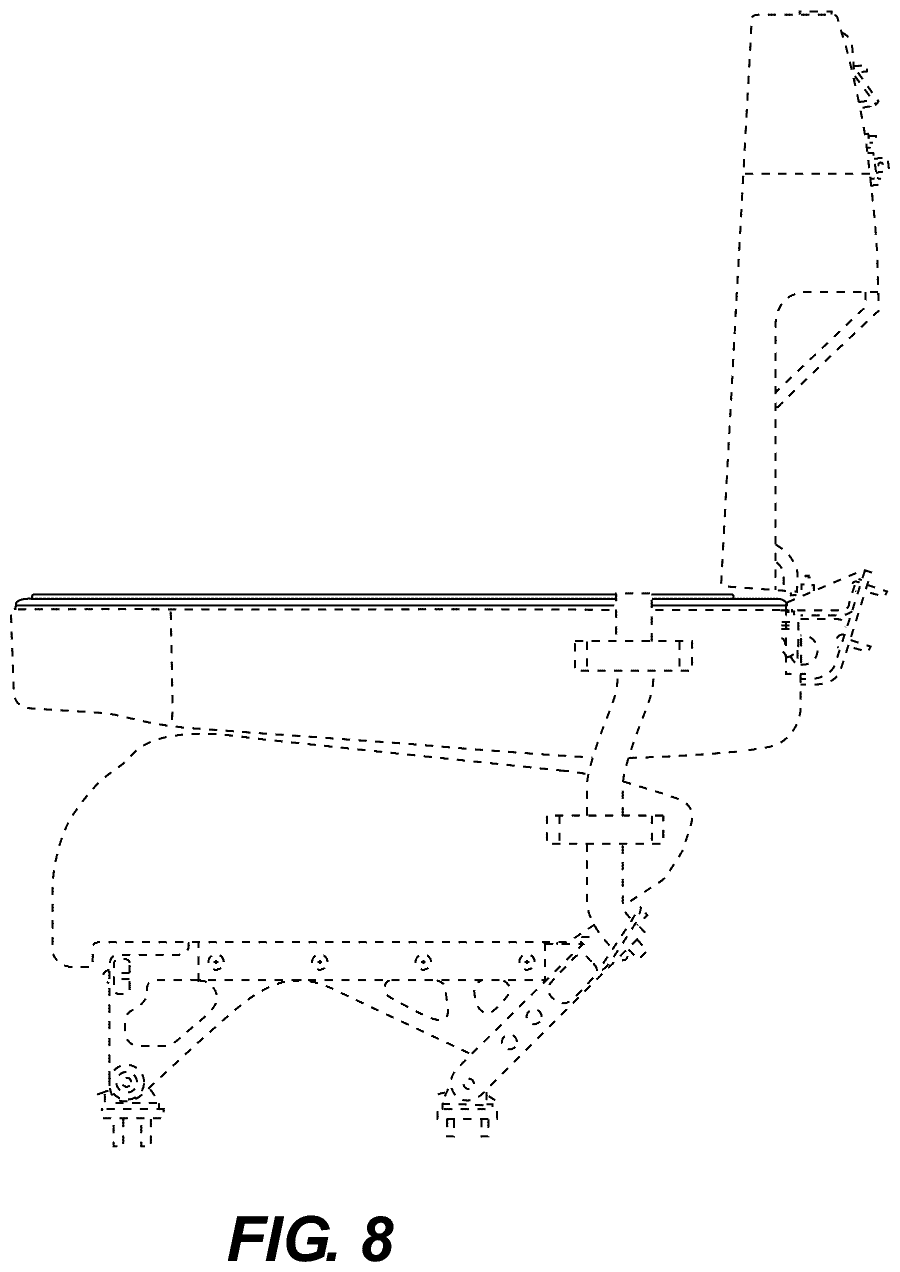 Patent USD1044336 Figure 8 – Fold over seat mat
