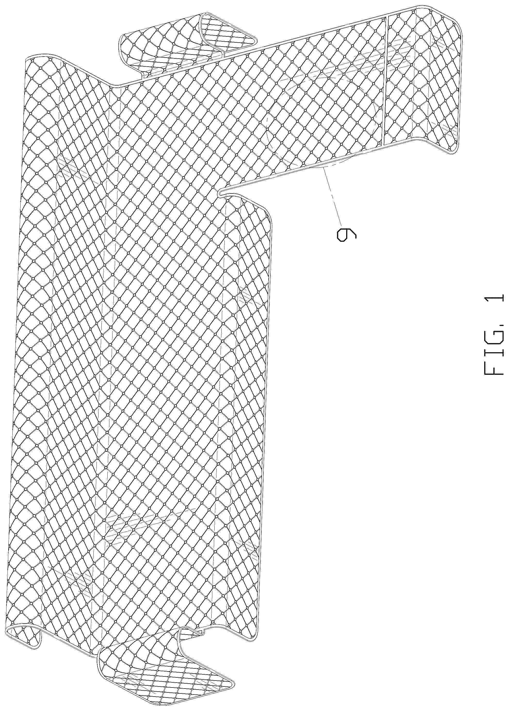 Patent USD1044337 — Seat cover — Figure 1