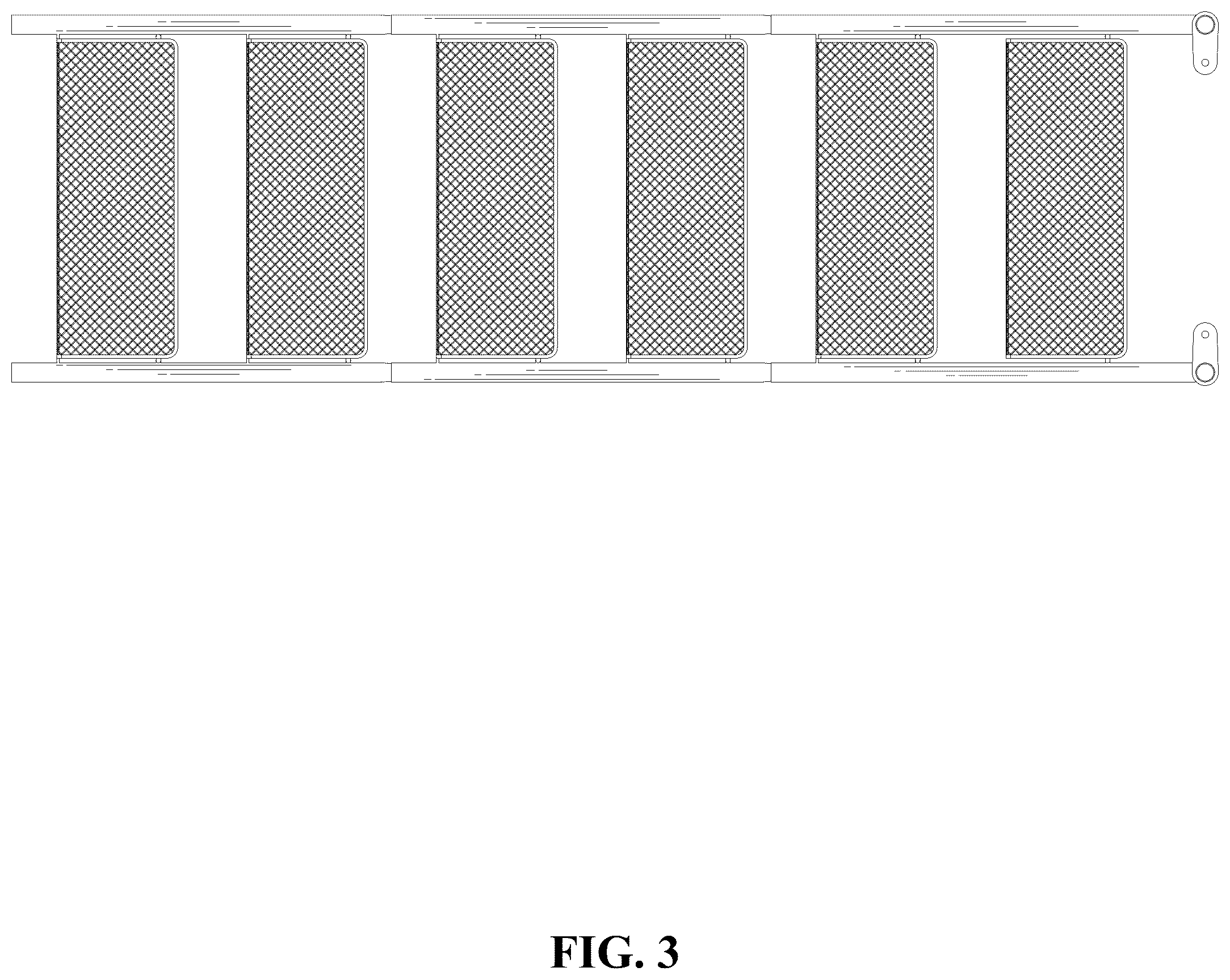 Patent USD1044338 Figure 3 – CD rack