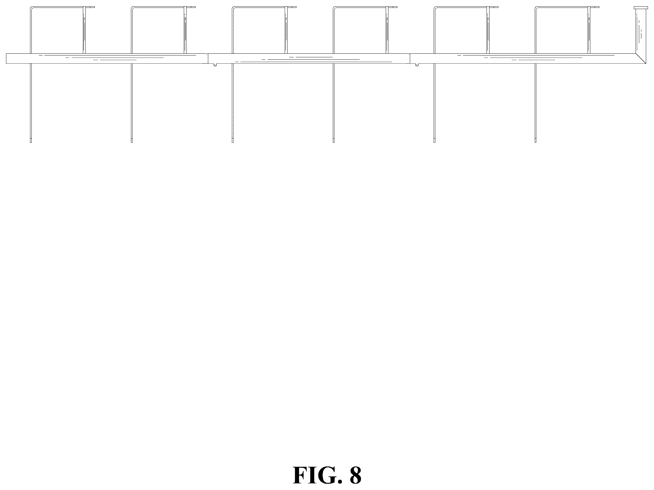 Patent USD1044338 Figure 8 – CD rack