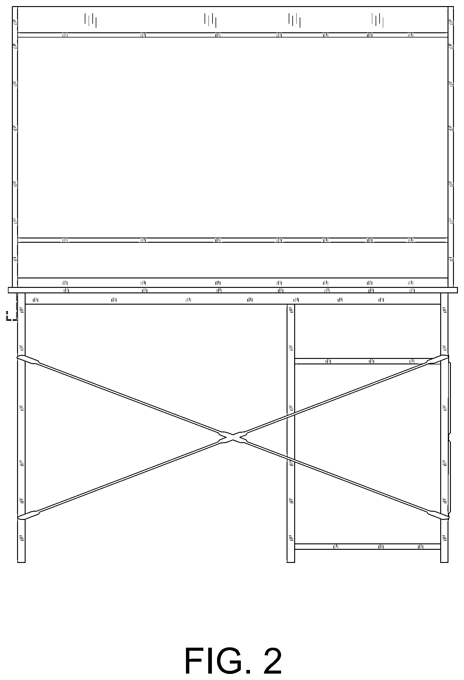 Patent USD1044340 Figure 2 – Desk