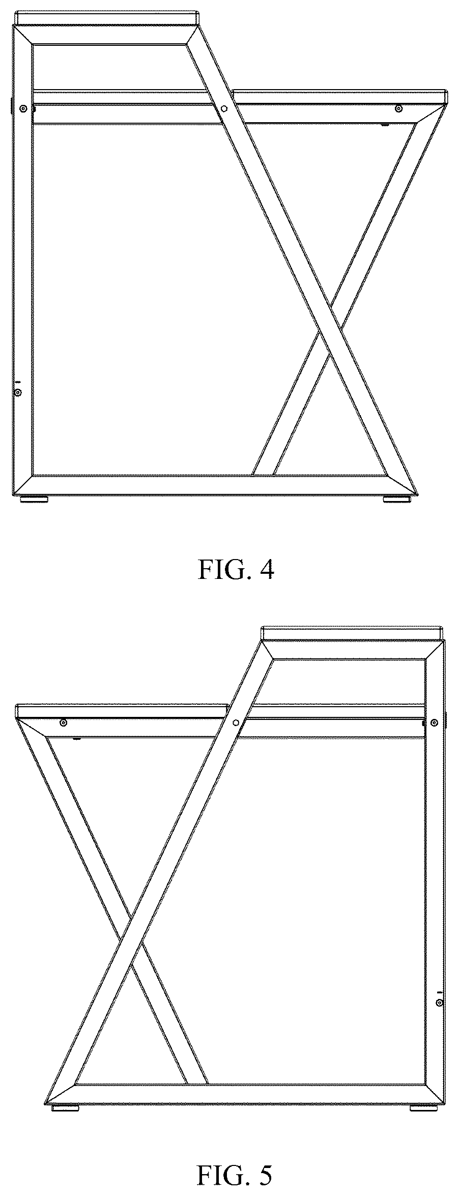 Patent USD1044341 Figure 3 – Music studio desk set