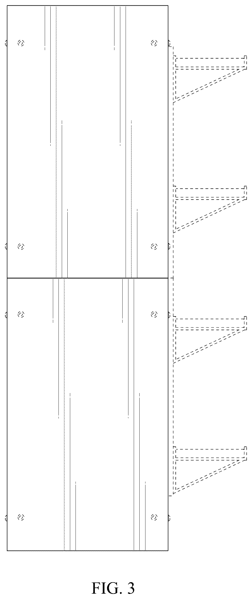 Patent USD1044342 Figure 3 – Bookshelf saferoom