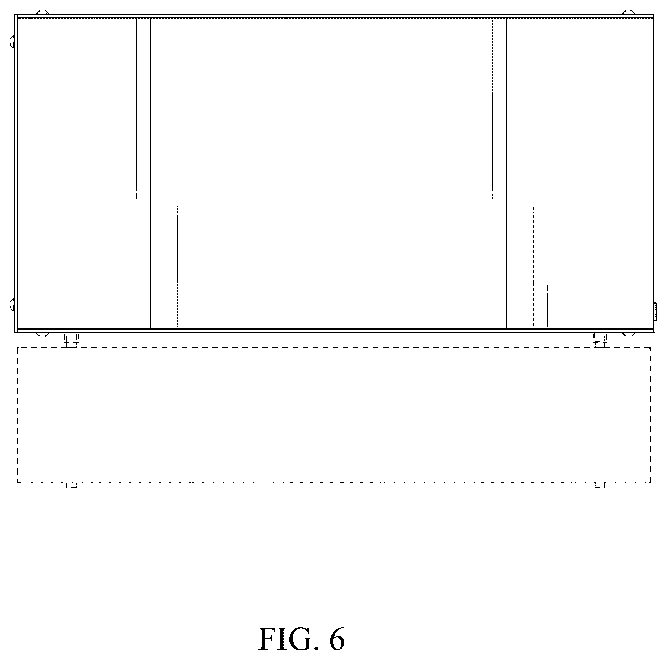 Patent USD1044342 Figure 6 – Bookshelf saferoom