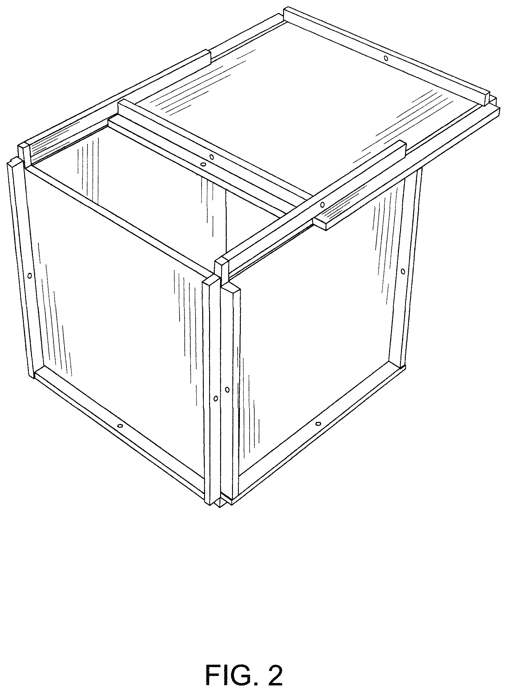 Patent USD1044343 Figure 2 – Modular cube for a vinyl record