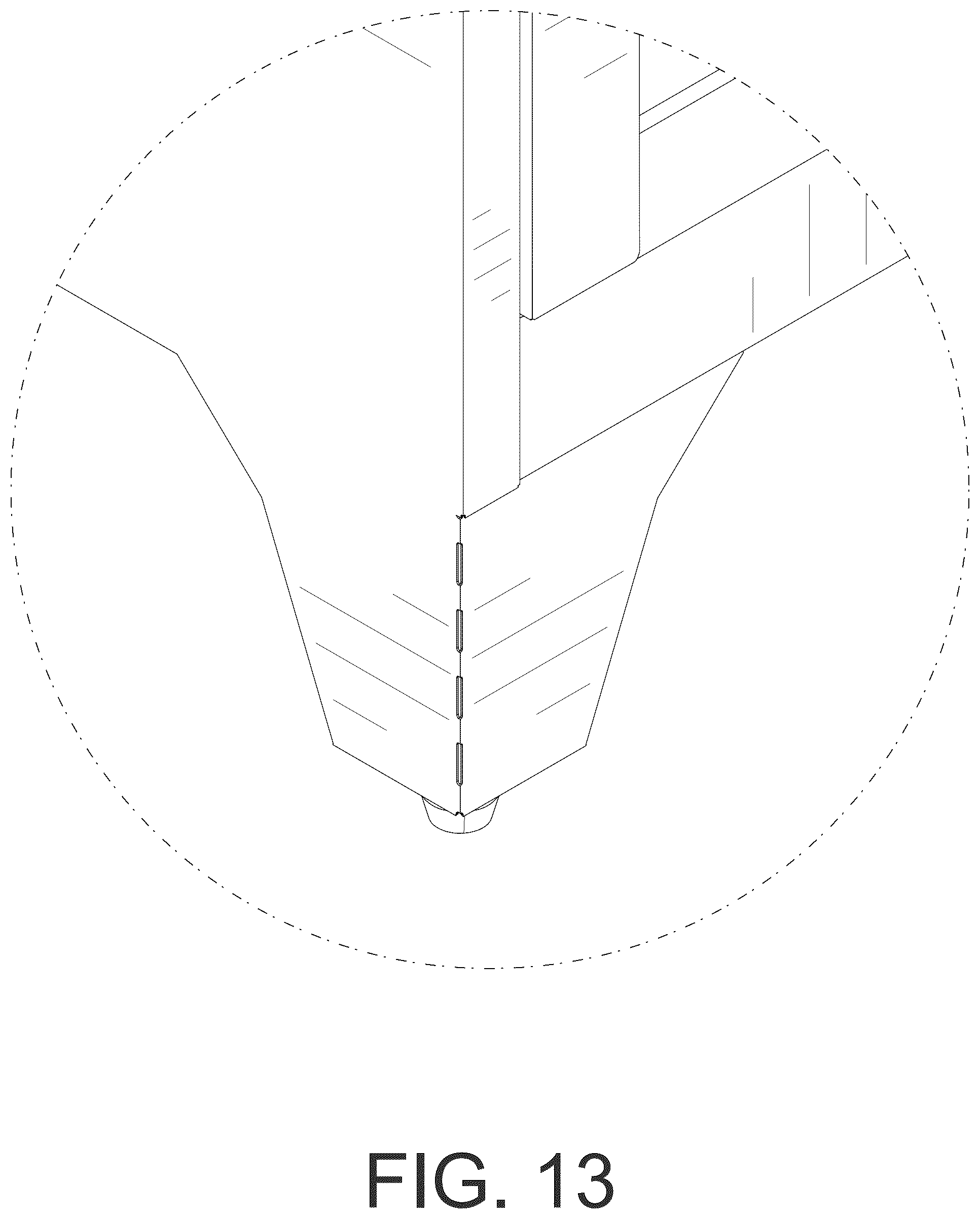 Patent USD1044344 Figure 13 – Kitchen storage cabinet