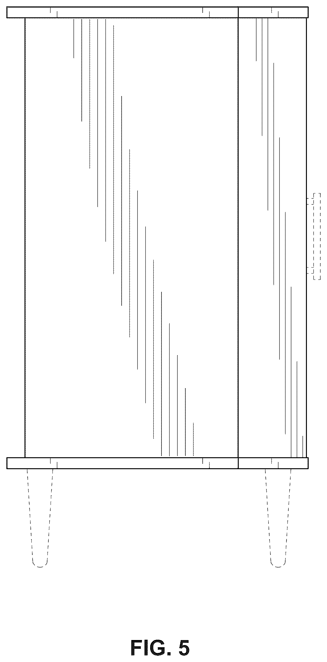 Patent USD1044345 Figure 5 – Cabinet