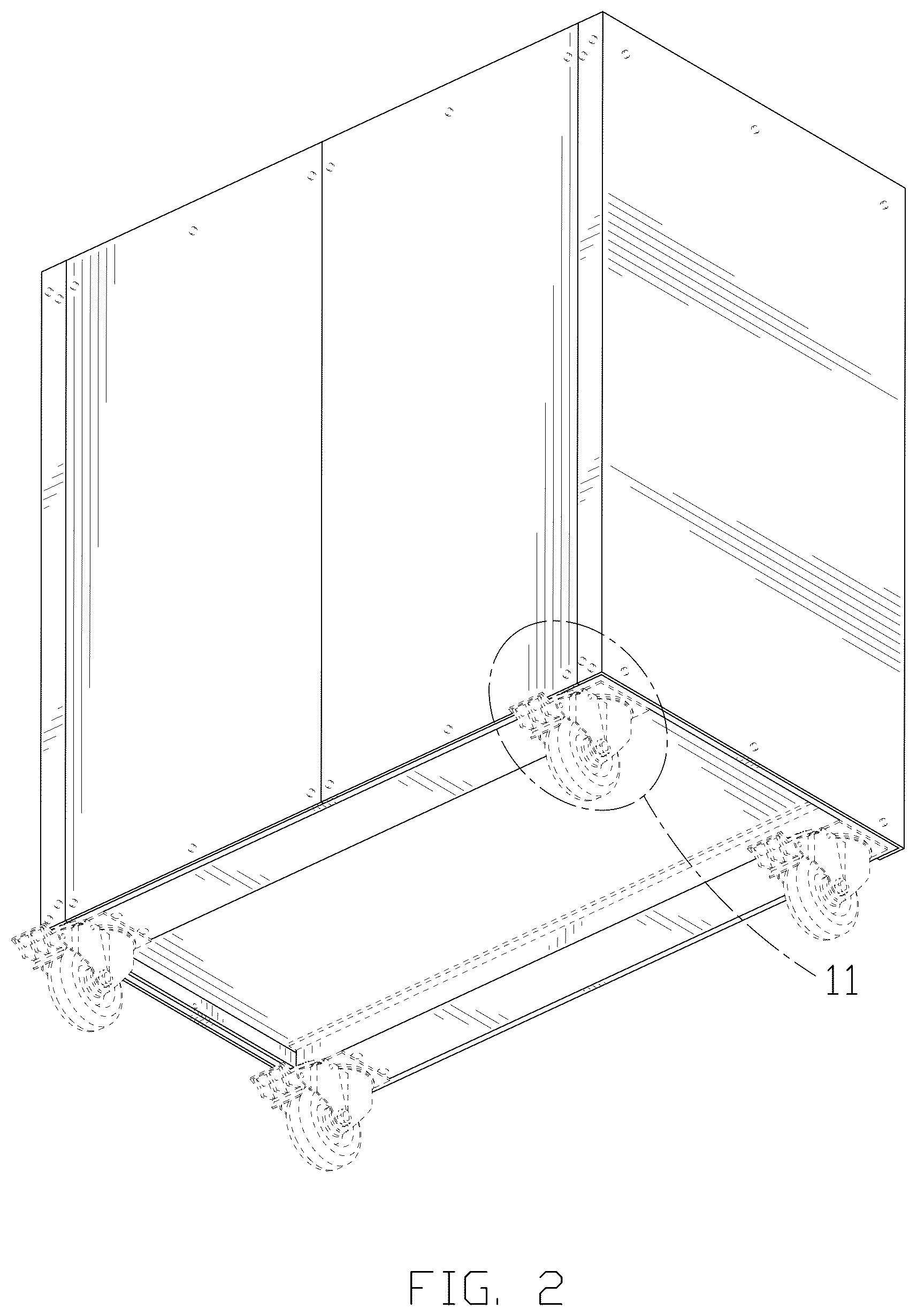 Patent USD1044346 Figure 2 – Cabinet