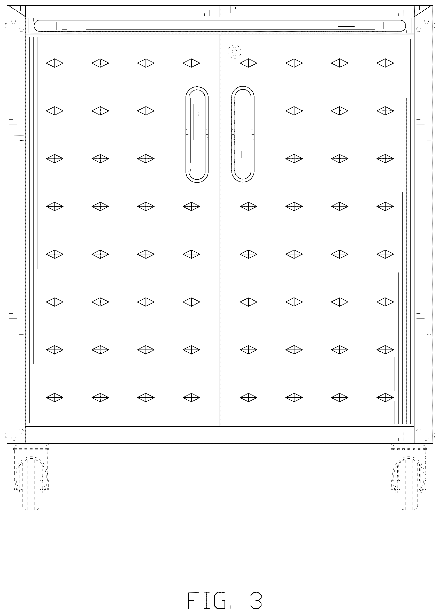 Patent USD1044346 Figure 3 – Cabinet