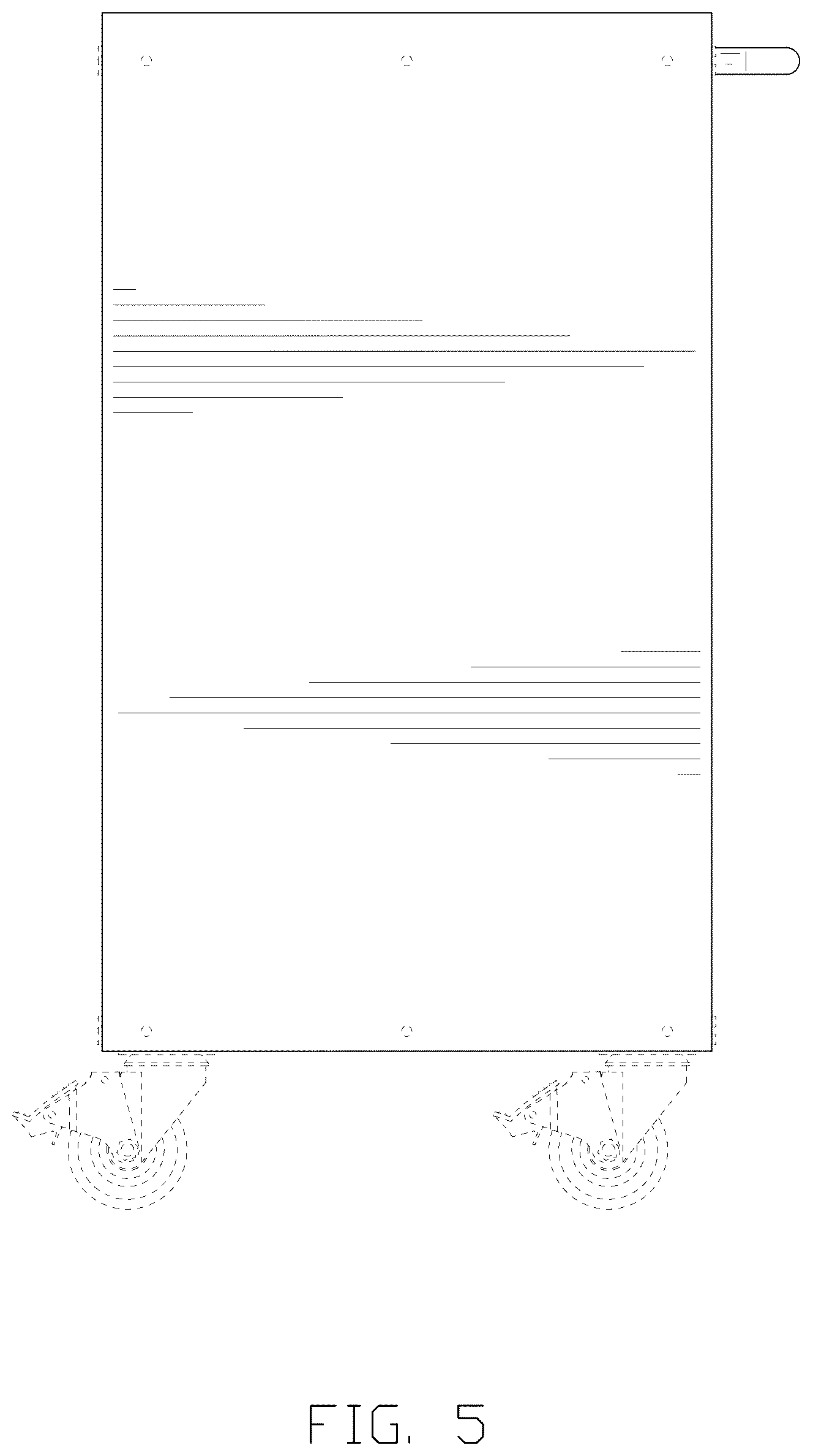Patent USD1044346 Figure 5 – Cabinet