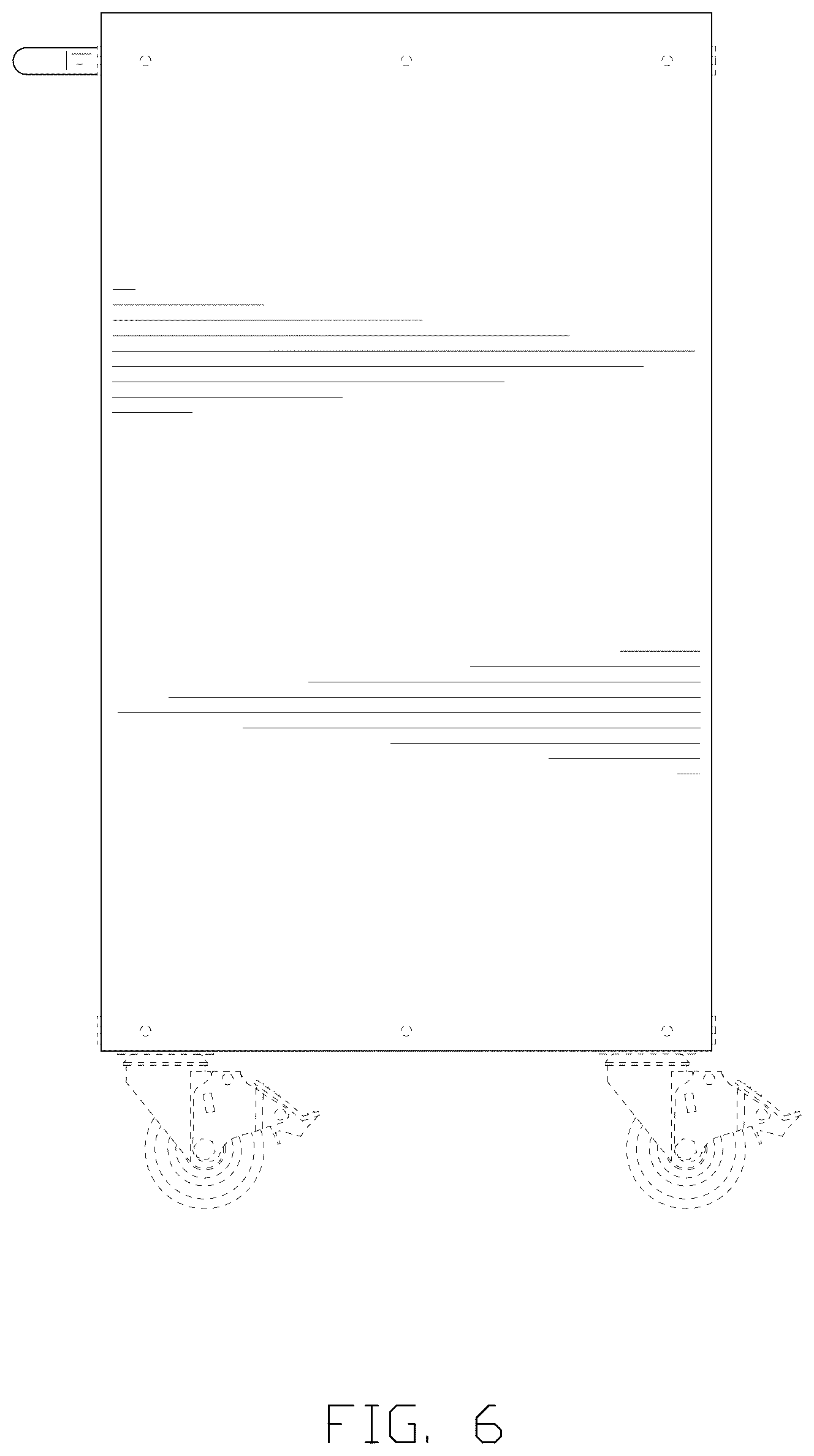 Patent USD1044346 Figure 6 – Cabinet