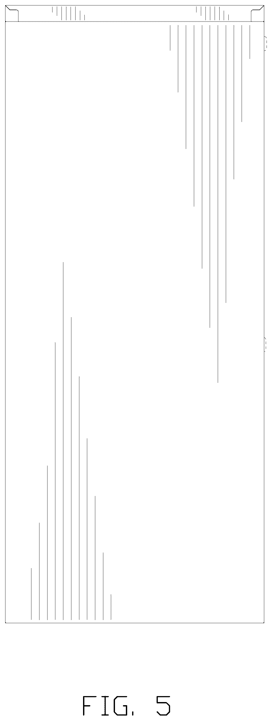 Patent USD1044347 Figure 5 – Storage cabinet