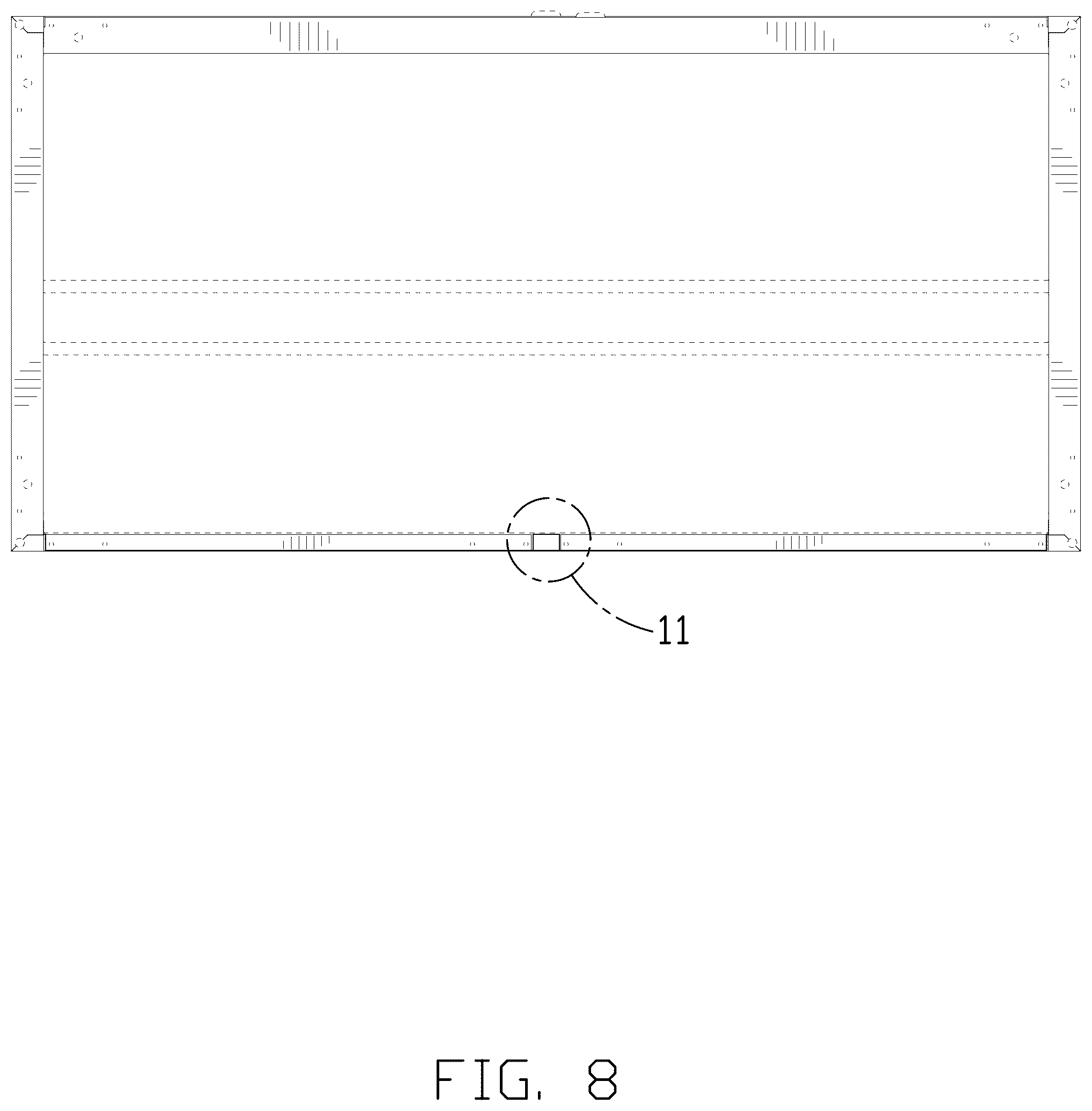 Patent USD1044347 Figure 8 – Storage cabinet