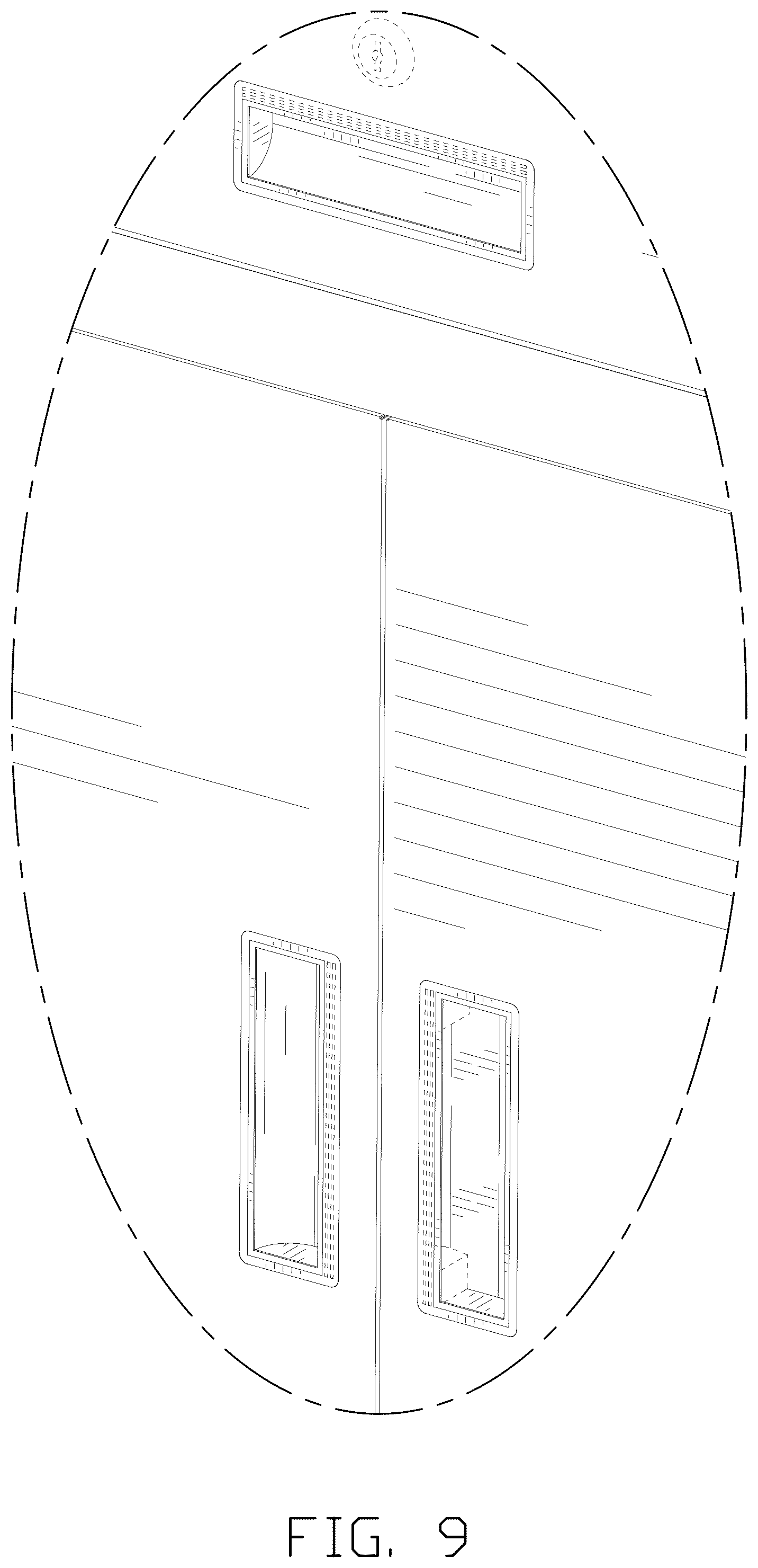 Patent USD1044347 Figure 9 – Storage cabinet
