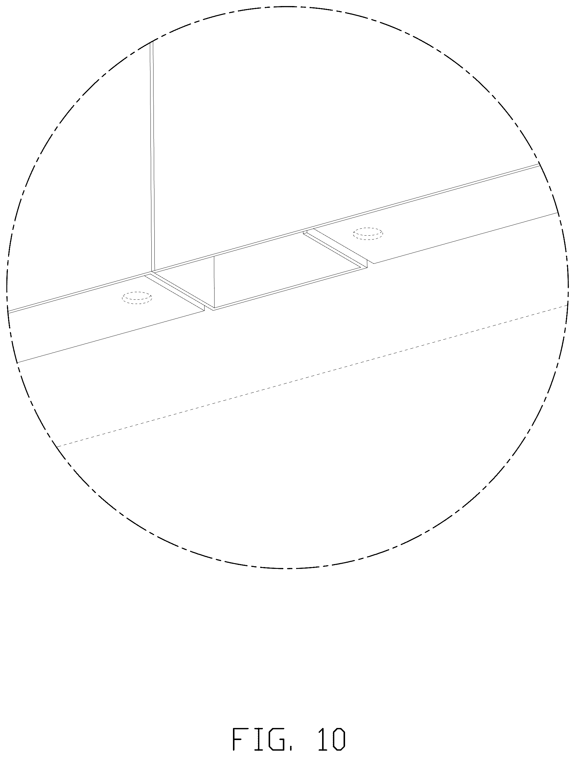 Patent USD1044347 Figure 10 – Storage cabinet