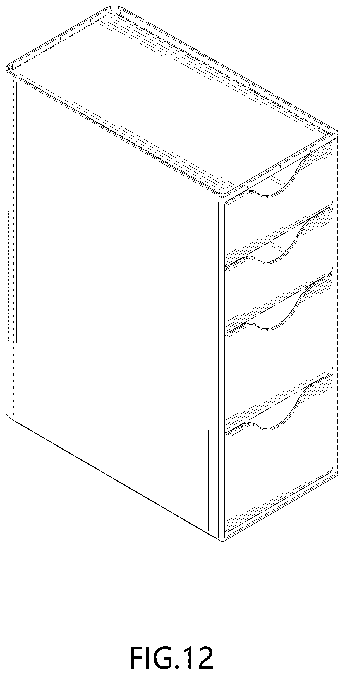 Patent USD1044348 Figure 10 – Modular organizer set