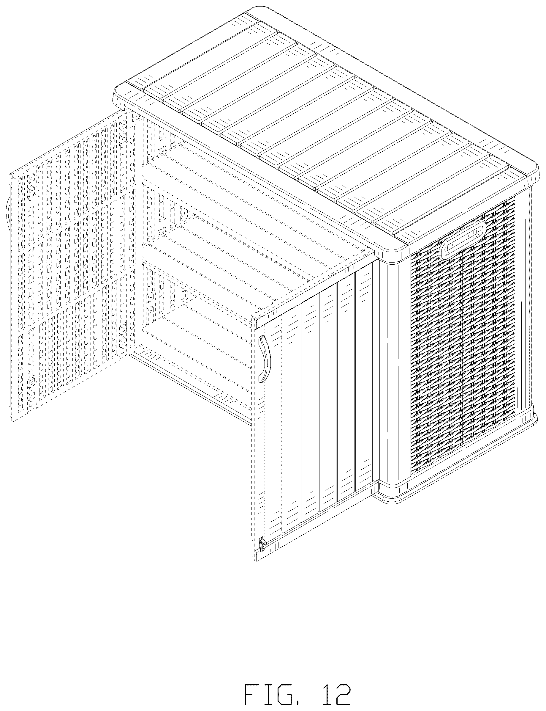 Patent USD1044350 Figure 12 – Cabinet