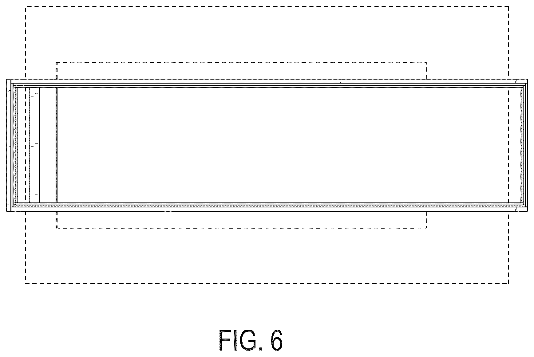 Patent USD1044351 Figure 6 – Display frame