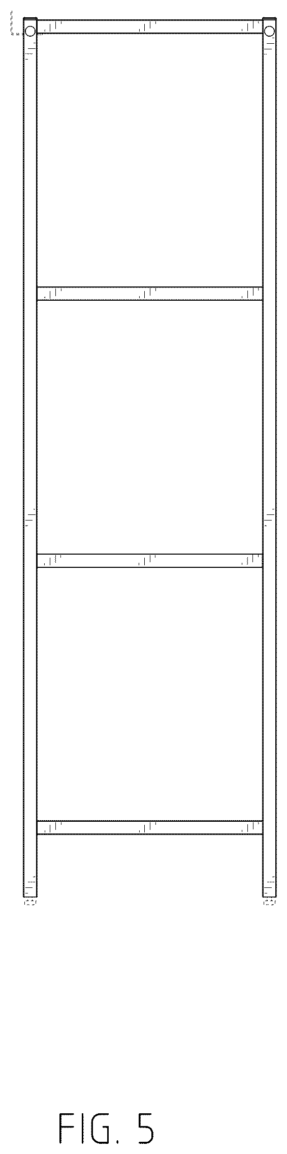 Patent USD1044354 Figure 5 – Shelving unit