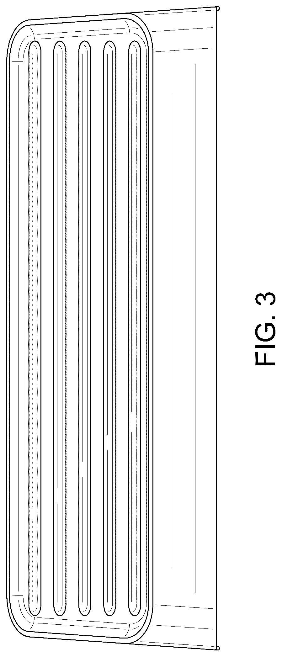 Patent USD1044355 Figure 3 – Shoe rack