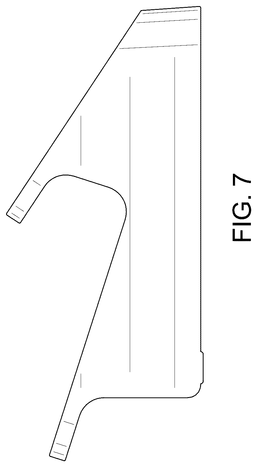 Patent USD1044355 Figure 7 – Shoe rack