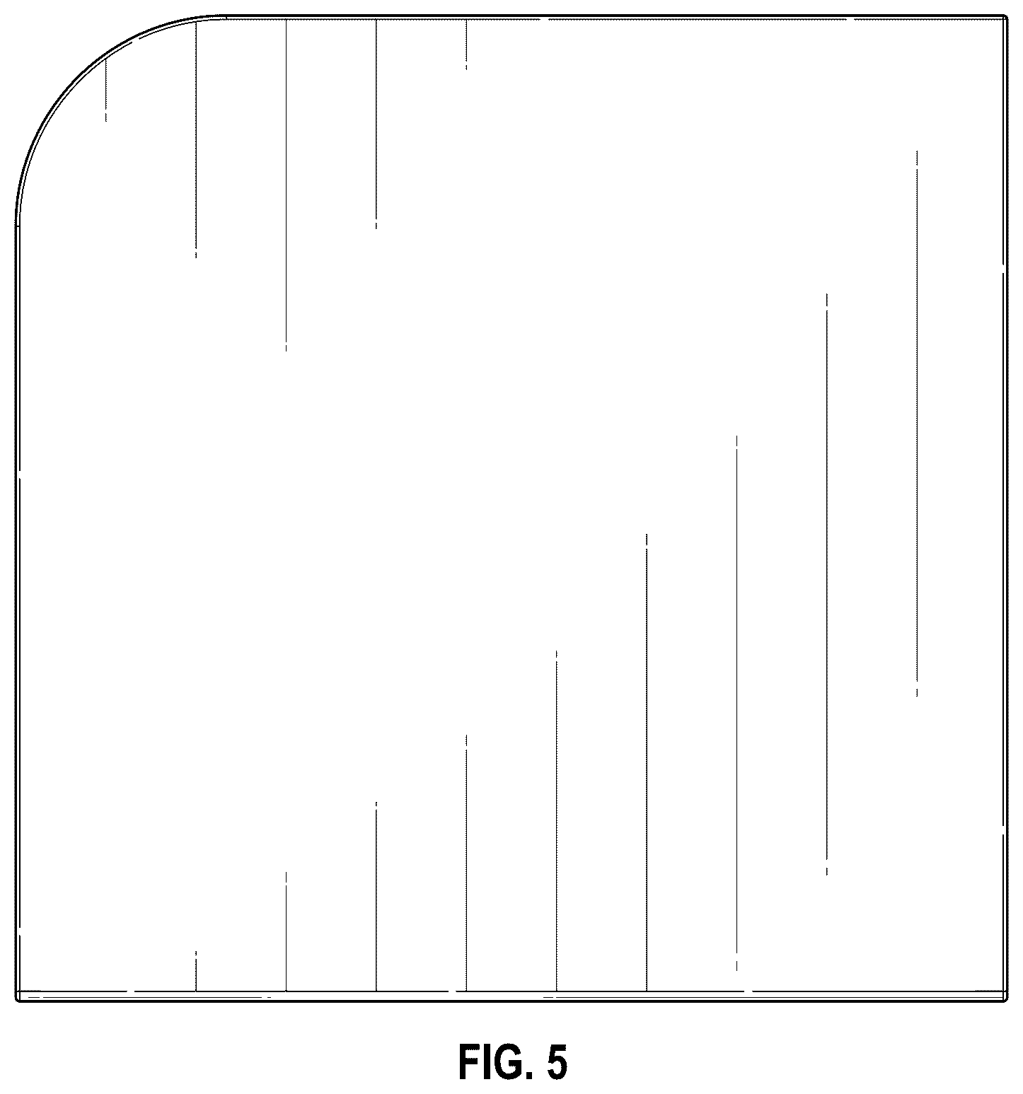 Patent USD1044358 Figure 5 – Container holder