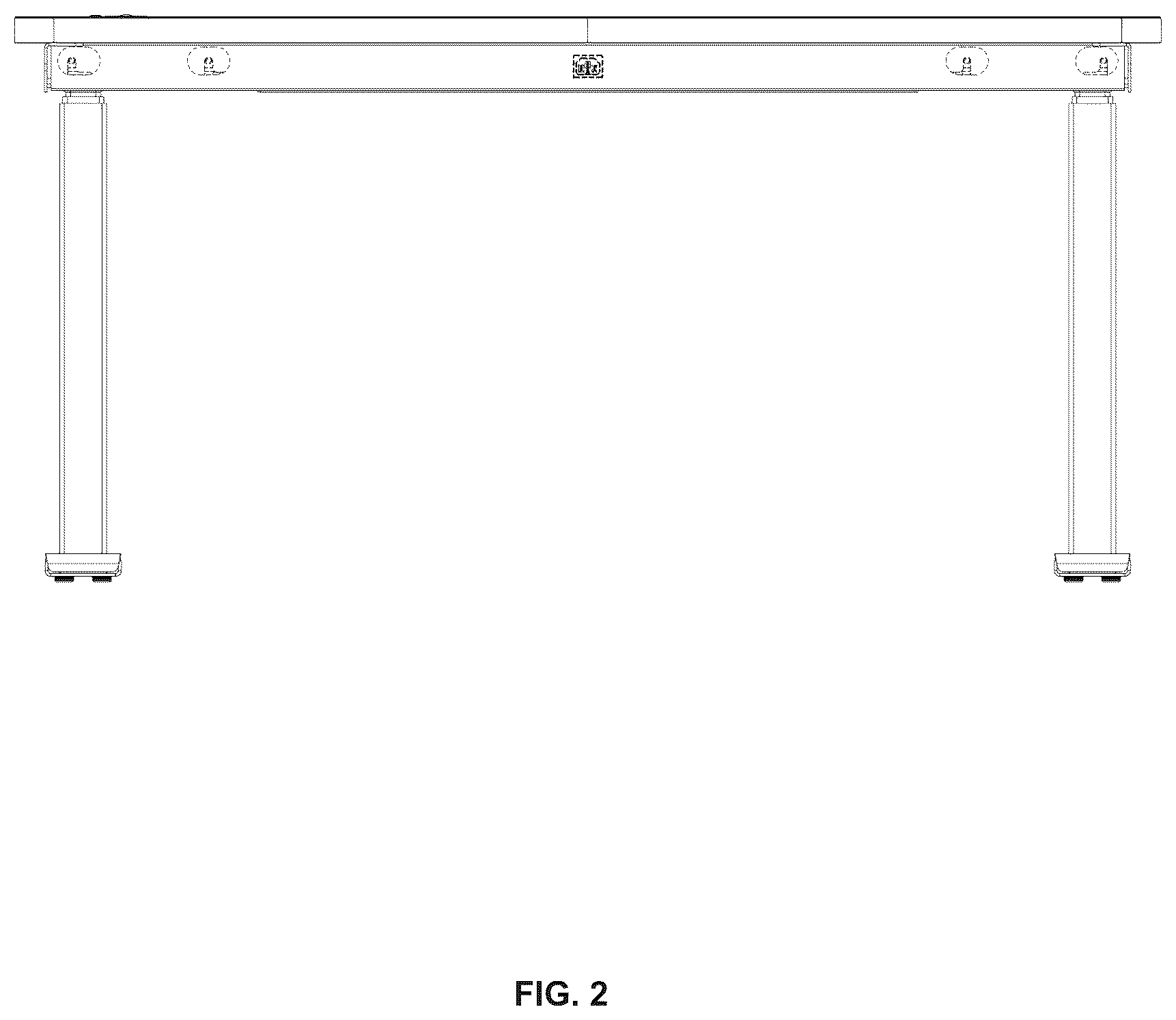 Patent USD1044360 Figure 2 – Table