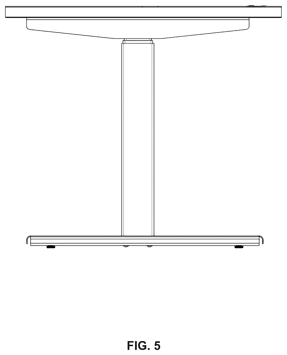 Patent USD1044360 Figure 5 – Table