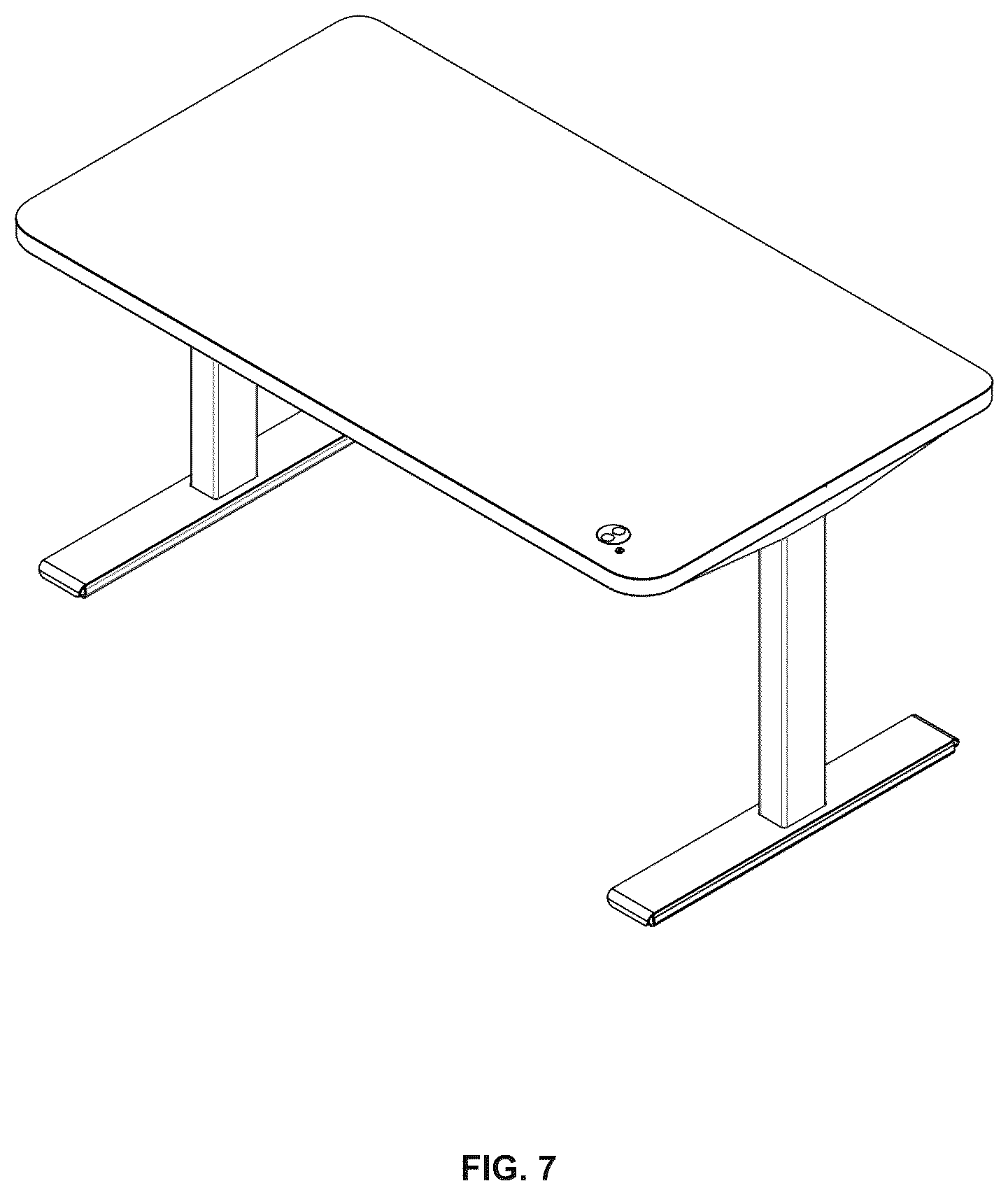 Patent USD1044360 Figure 7 – Table