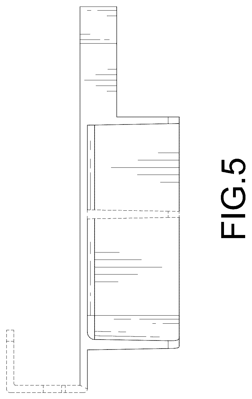 Patent USD1044362 Figure 5 – Under-shelf storage