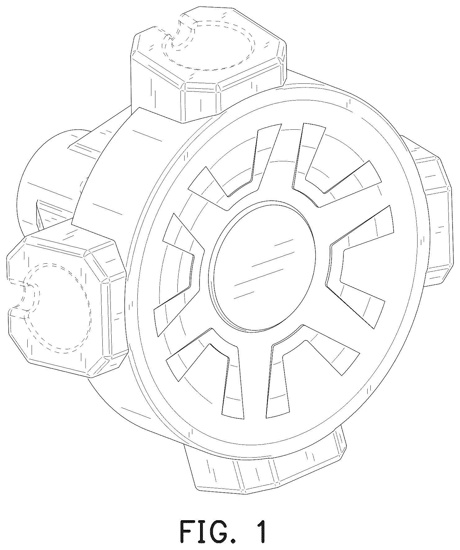Patent USD1044364 Figure 1 – Connector