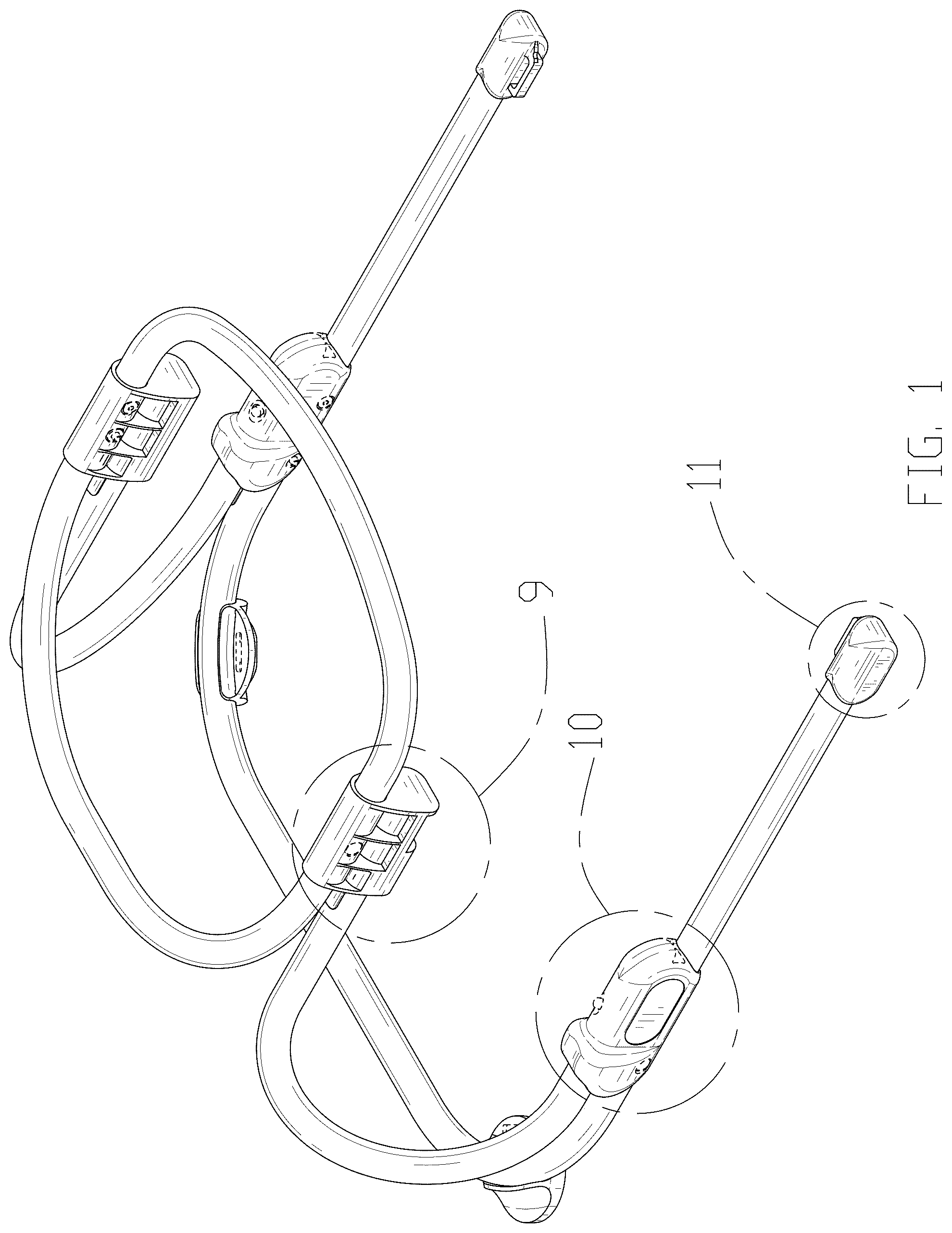 Patent USD1044367 Figure 1 – Frame of infant floor seat